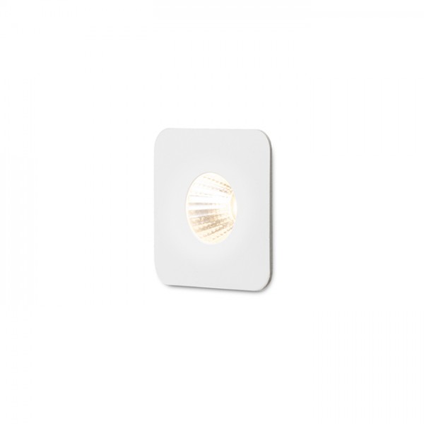 RIO SQ încastrat alb 230V LED 3W 22° 3000K