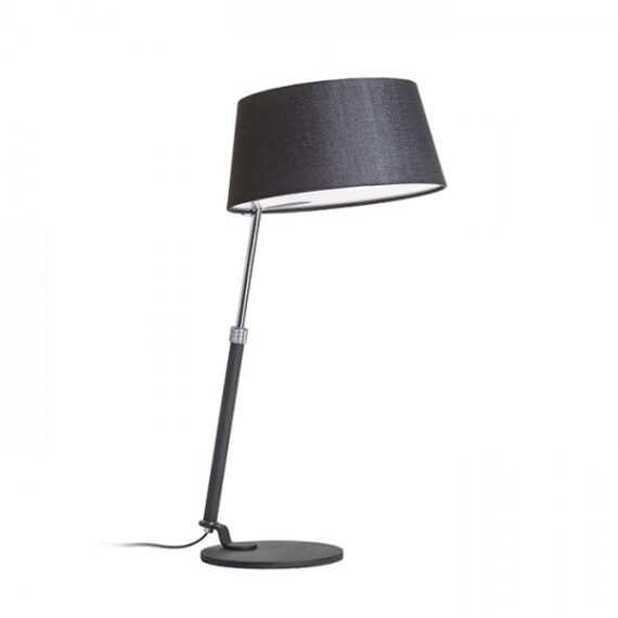 RITZY de masă negru crom 230V LED E27 15W