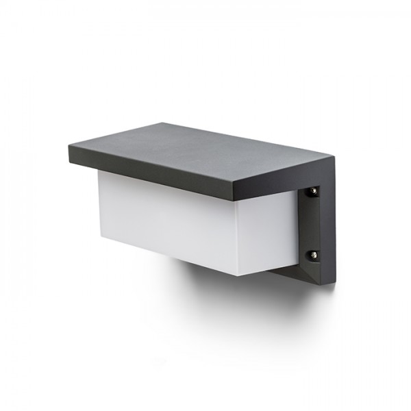 HIDE RC de perete antracit 230V LED E27 15W IP54