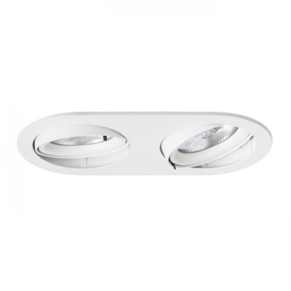 ZIZI II încastrat alb  230V LED G53 15W