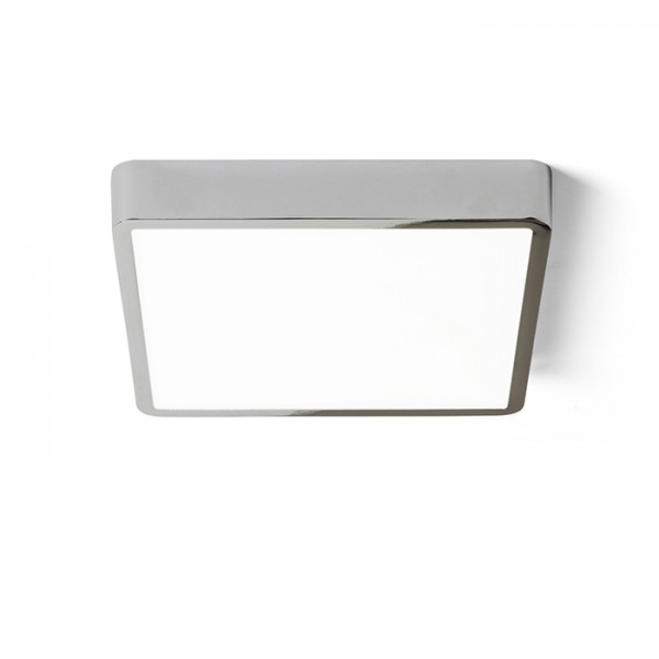 HUE SQ 22 de tavan crom negru 230V LED 24W 3000K