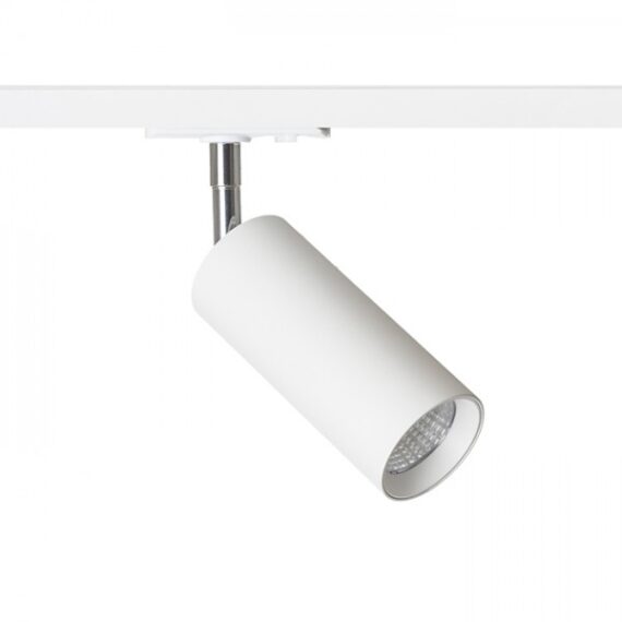 MAVRO pentru șină cu 1-circuit alb  230V LED 12W 38°  3000K