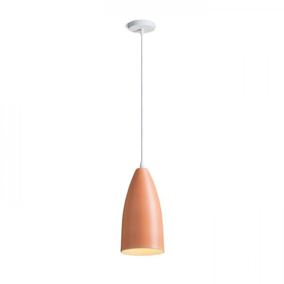 TUTTI suspendat portocalie ceramic 230V LED E27 15W