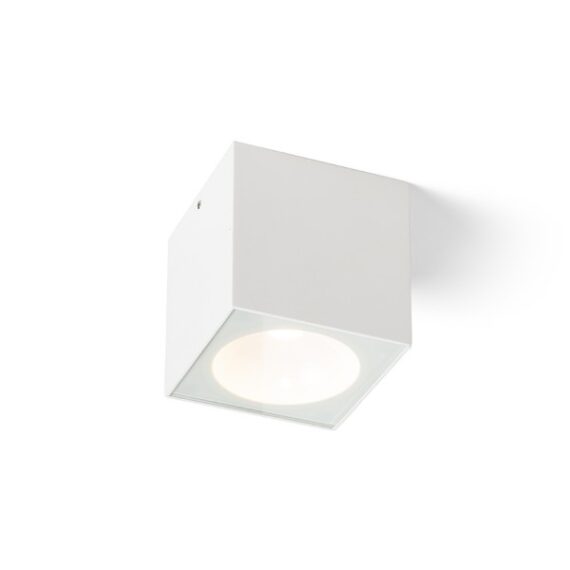 SENZA SQ de tavan alb sticlă transparentă 230V LED 6W IP65  3000K