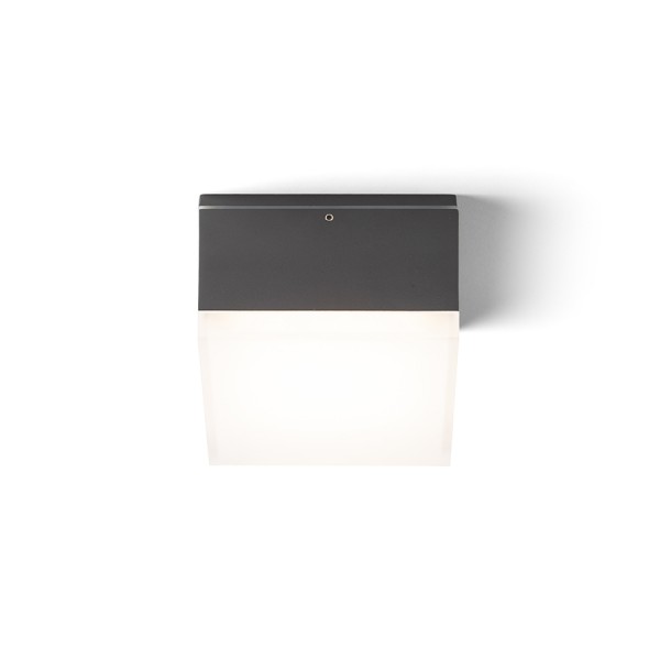ORIN SQ de tavan antracit acril satinat 230V LED 10W IP54 3000K