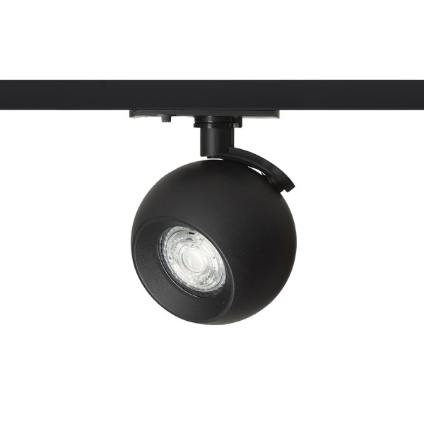 SIENA DIMM pentru șină cu 1-circuit negru 230V LED GU10 9W