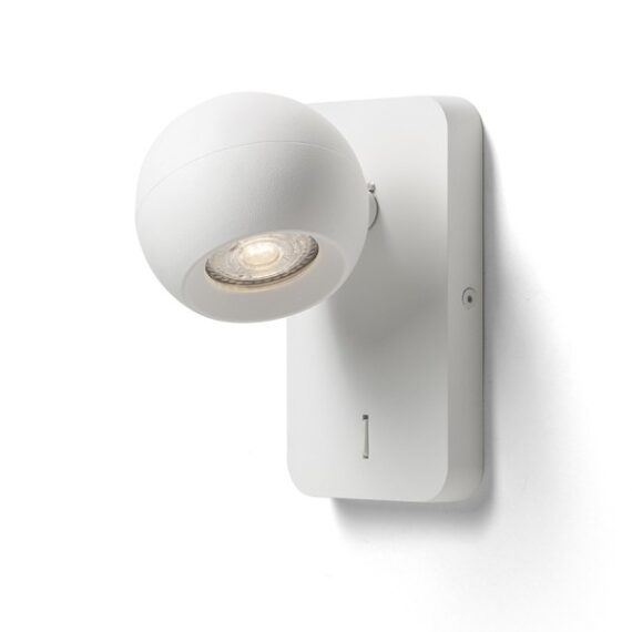 SIENA de perete alb  230V LED GU10 9W