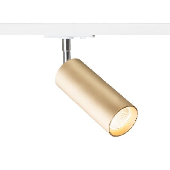 MAVRO pentru șină cu 1-circuit auriu  230V LED 12W 38°  3000K