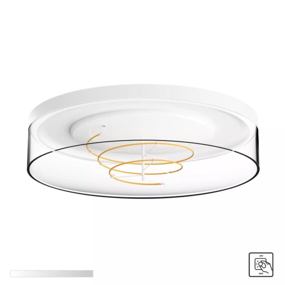 Plafoniera Nolan Transparent 1004