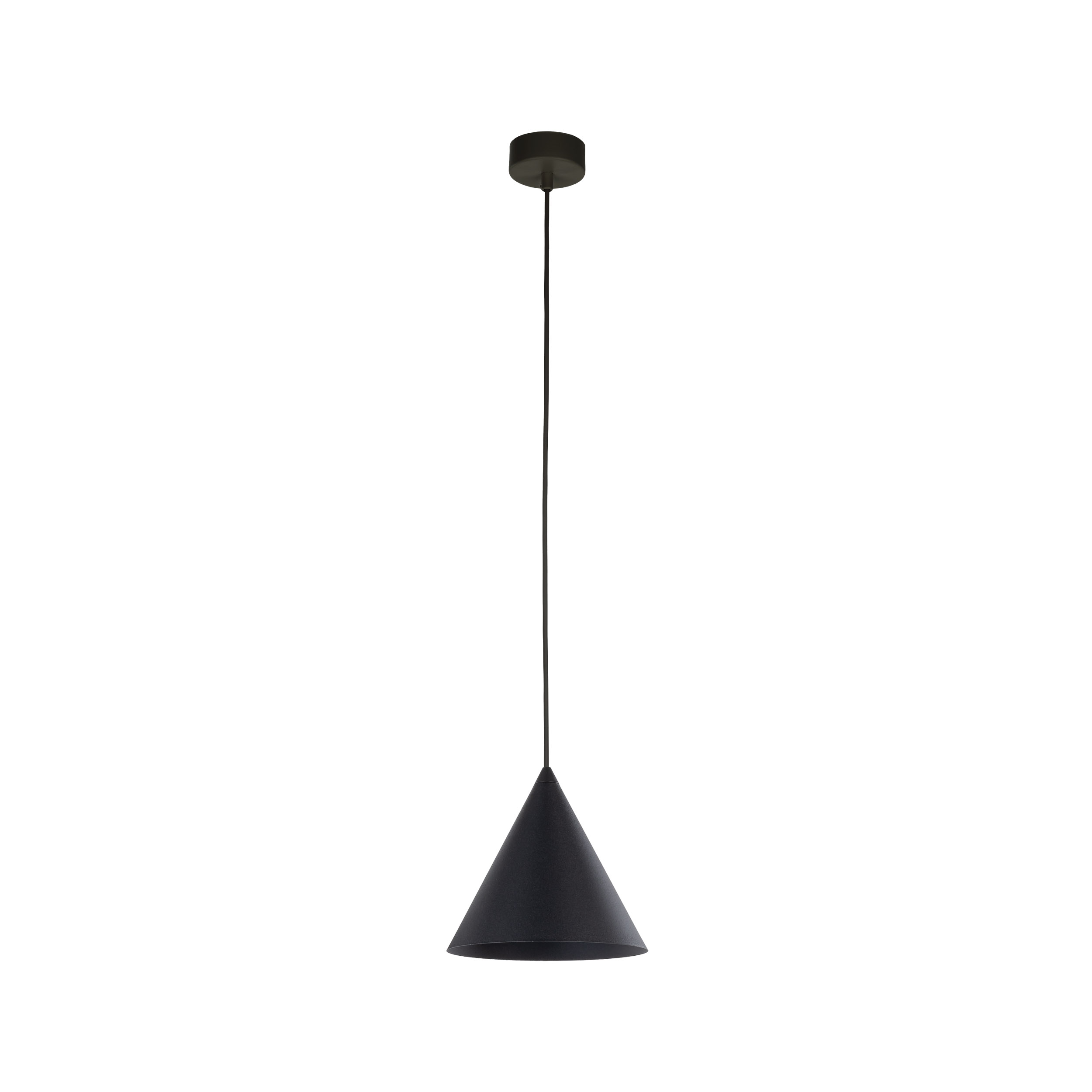 Lampă Suspendată Cono Negru 1 S