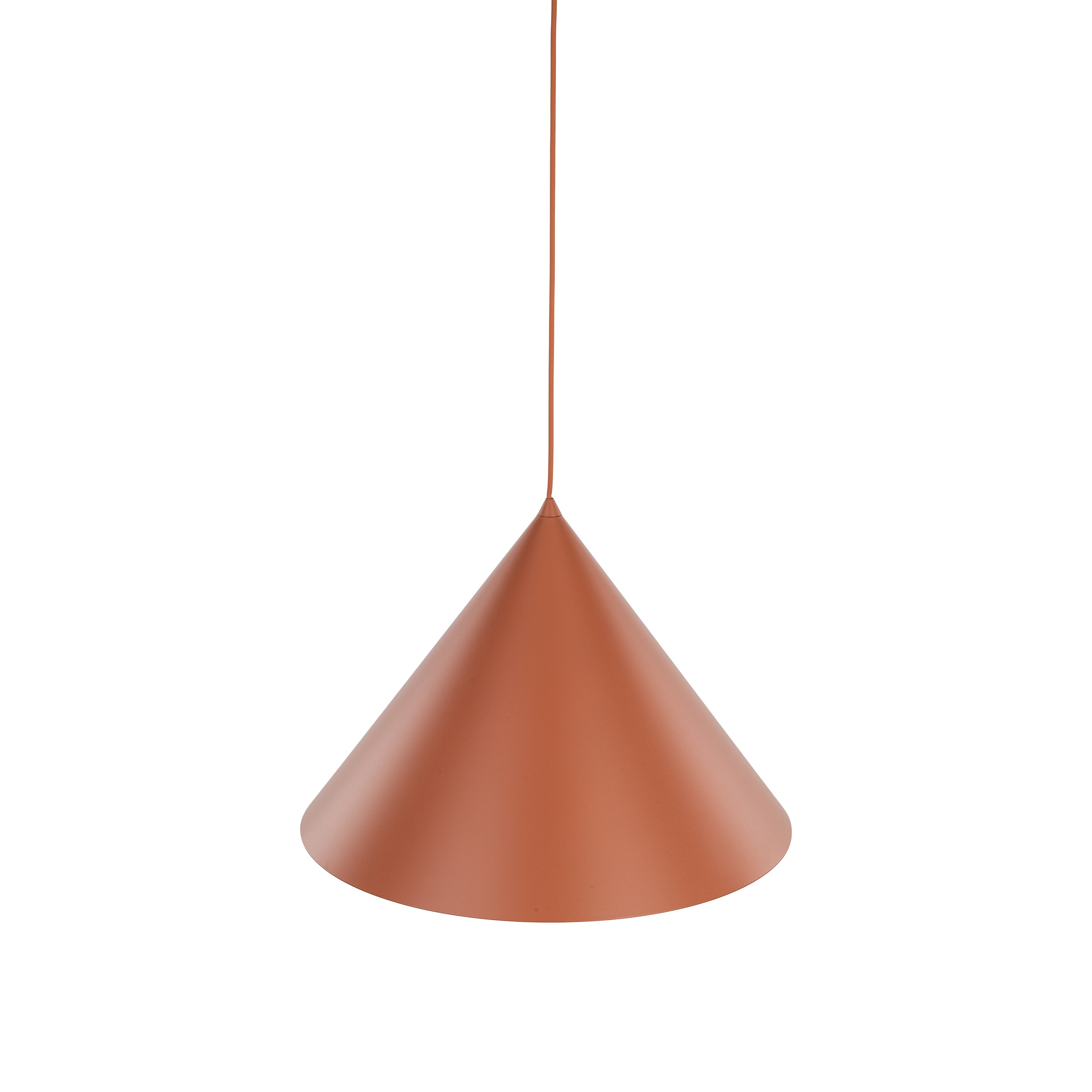 Lampa Suspendată Cono Caramiziu 1 Xl