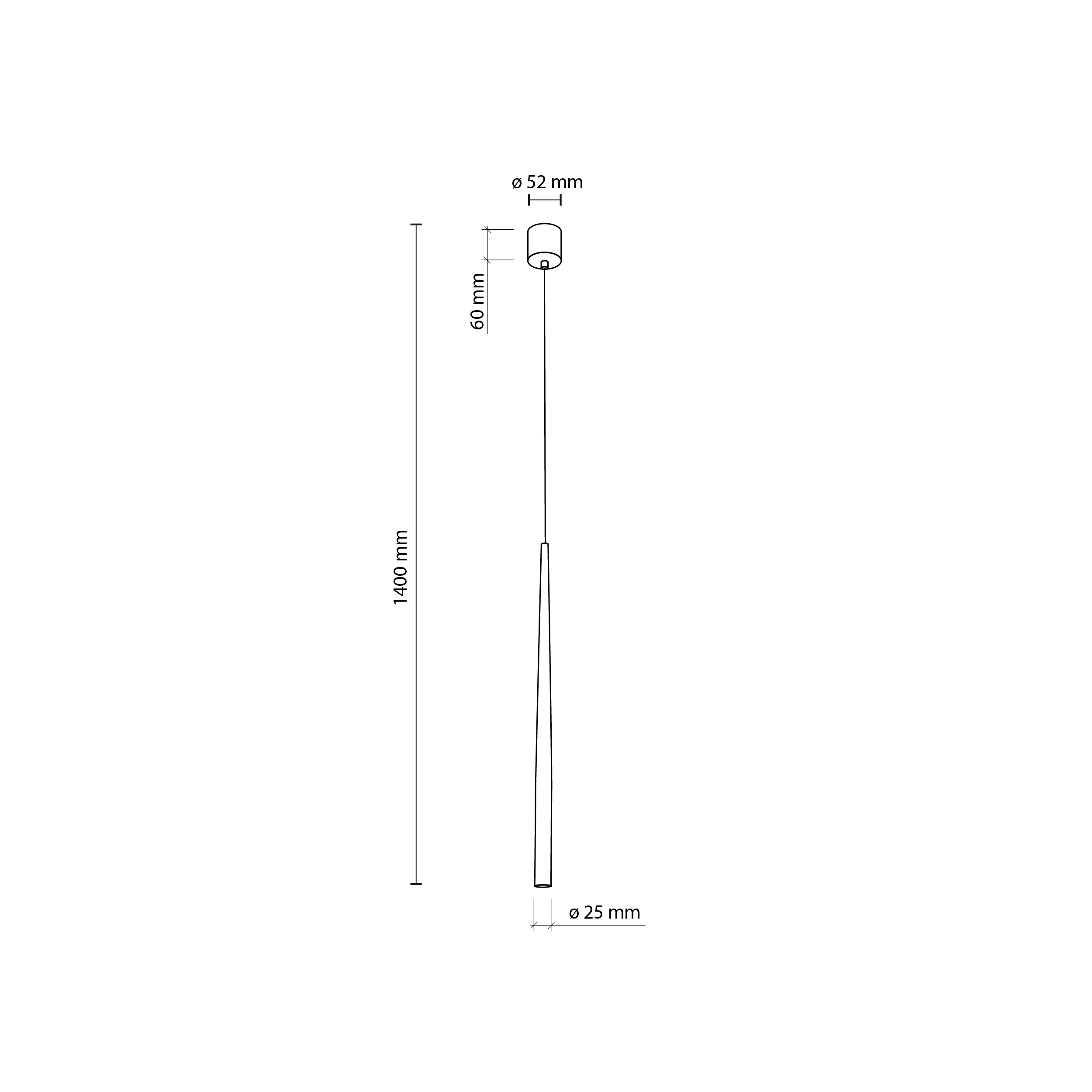 Lampa Suspendată Piano Negru Auriu 1