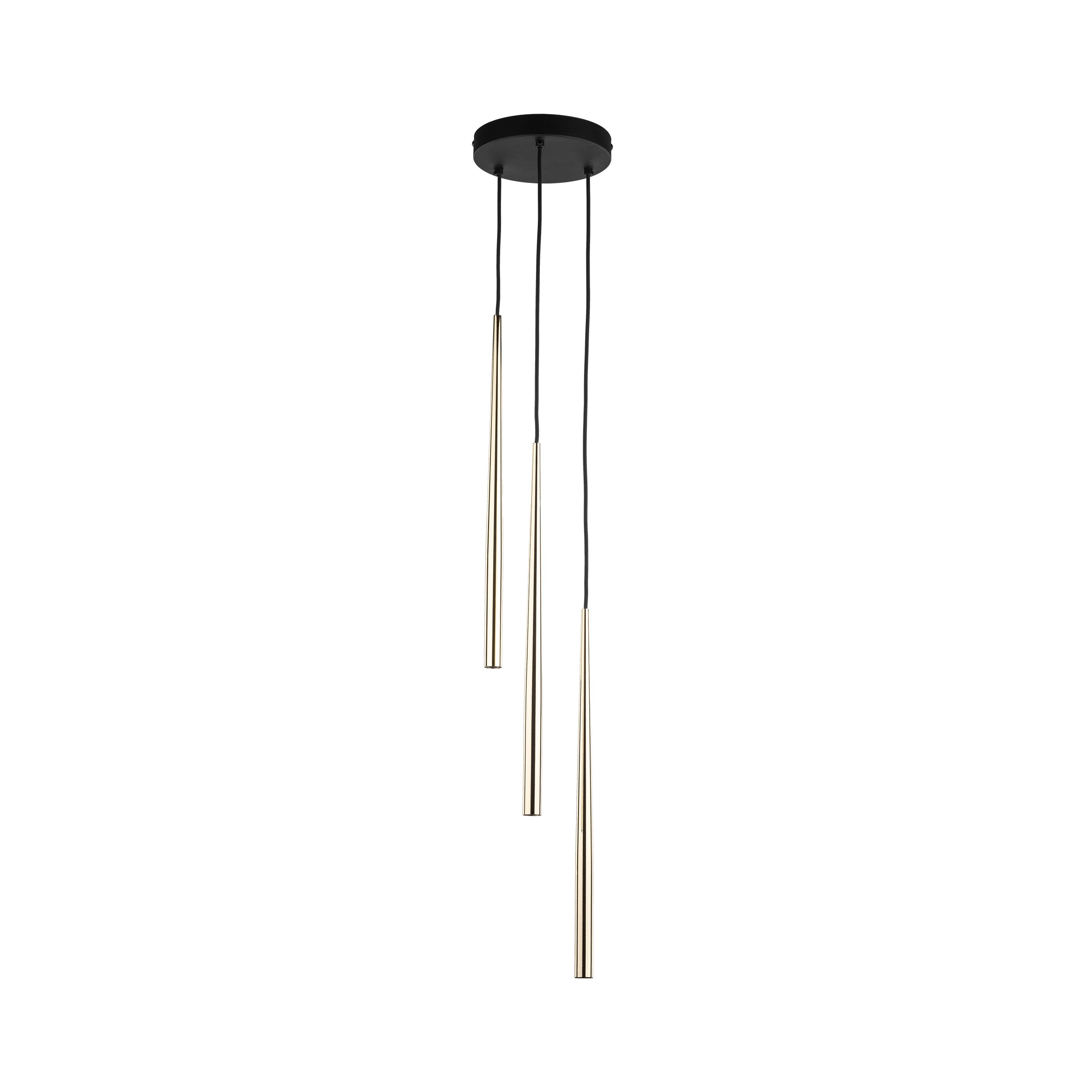 Lampa Suspendată Piano Negru Auriu 3