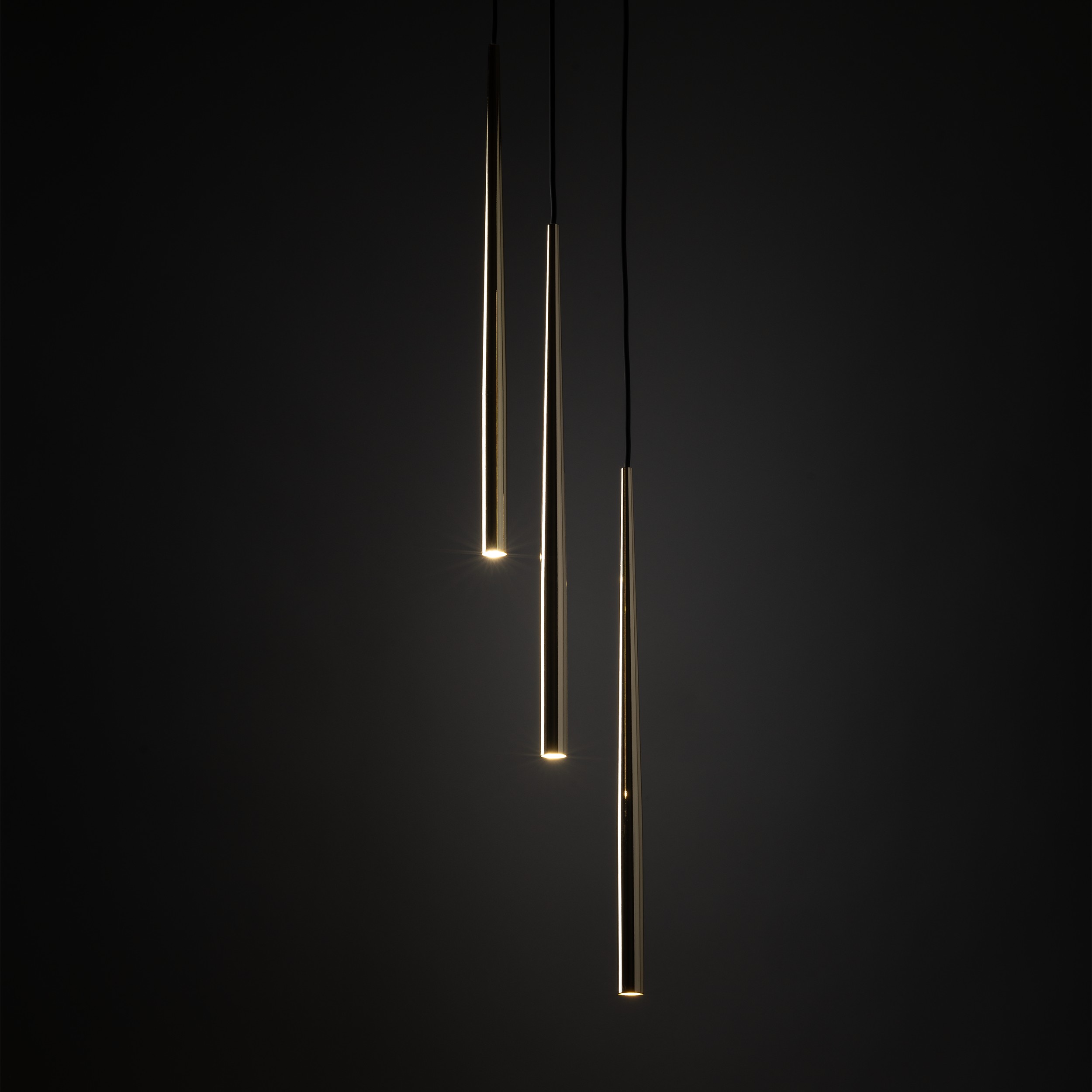 Lampa Suspendată Piano Negru Auriu 3