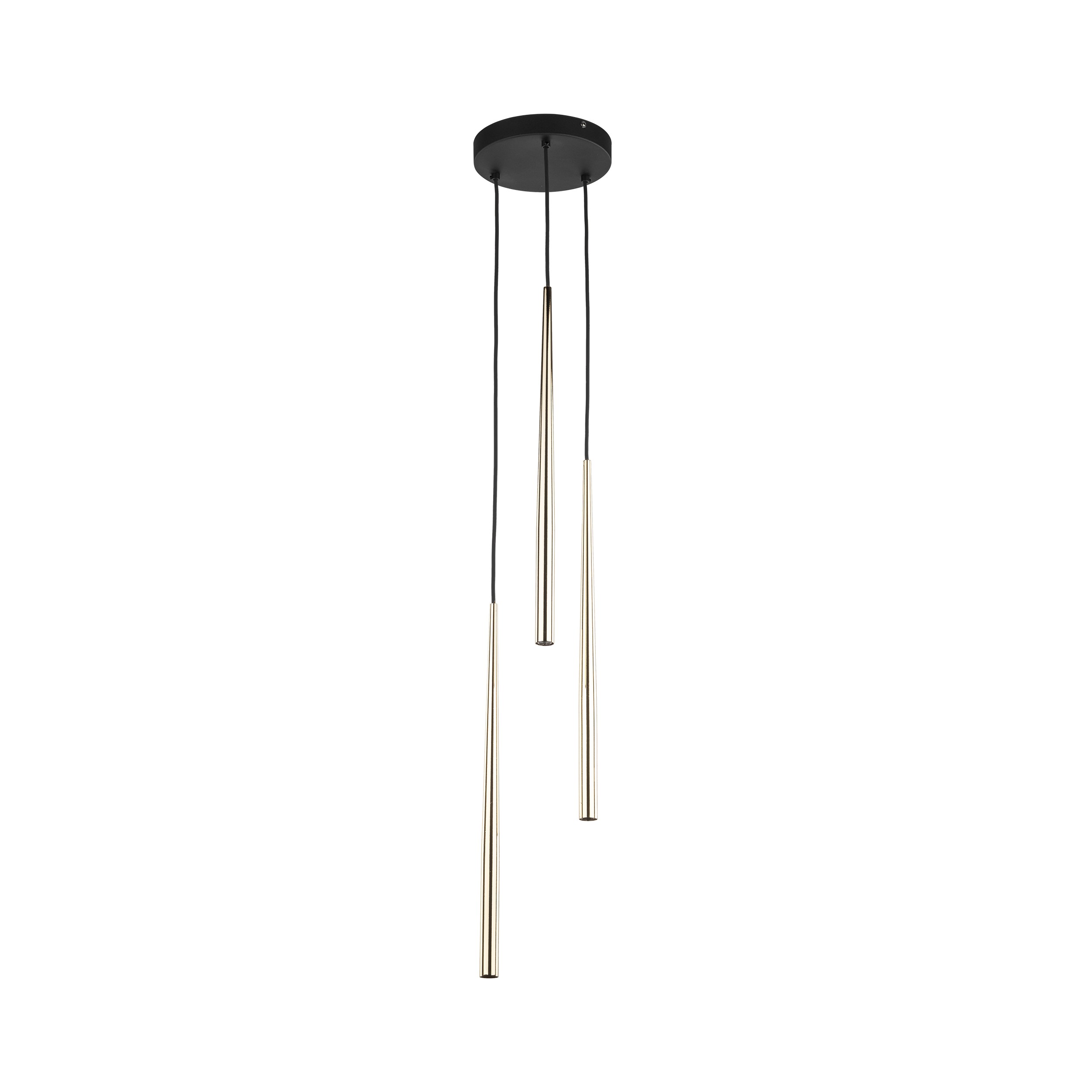 Lampa Suspendată Piano Negru Auriu 3