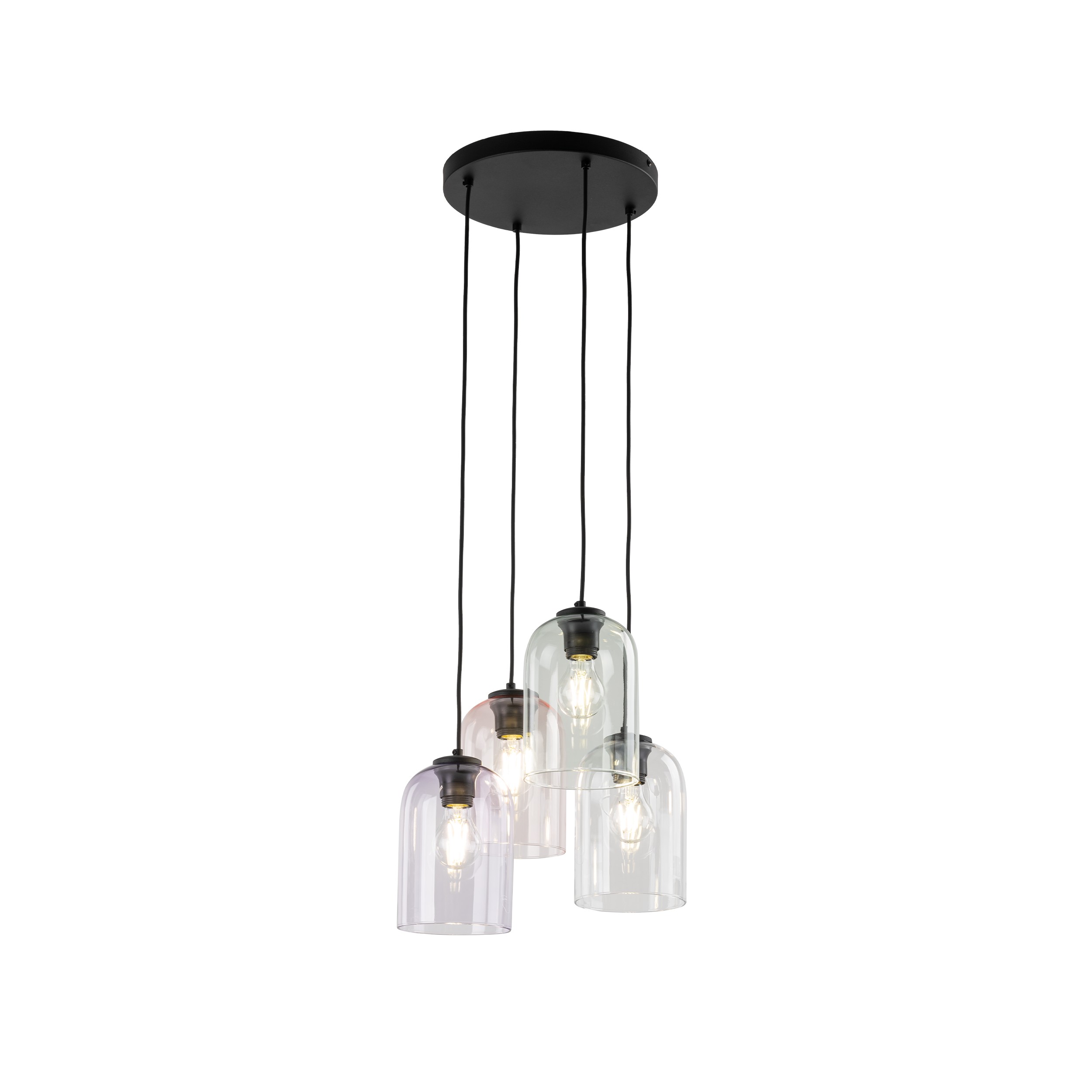 Lampa Suspendată Molly 4 Rotund