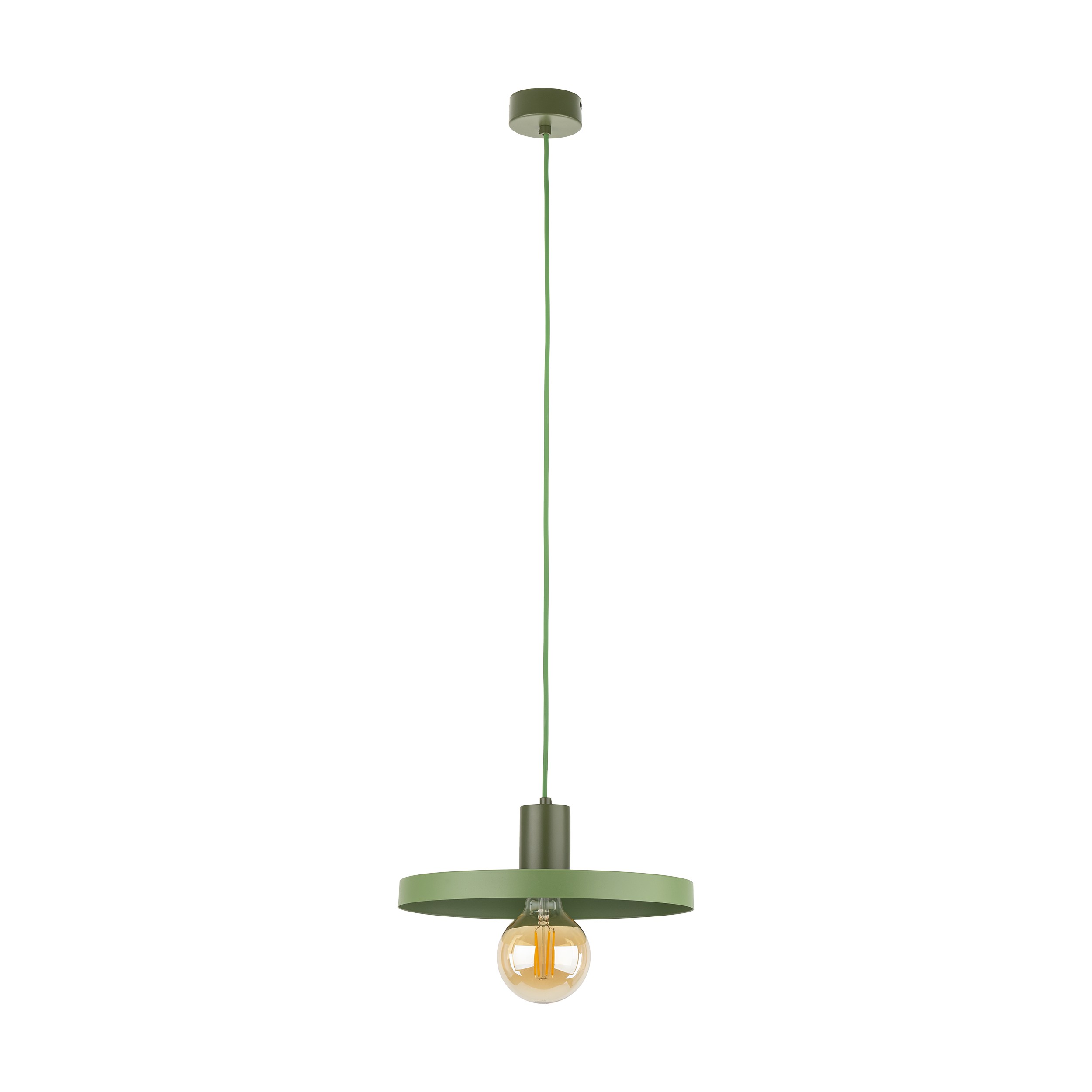 Lampă Suspendată Sila Verde Peapod 1Xe27 300