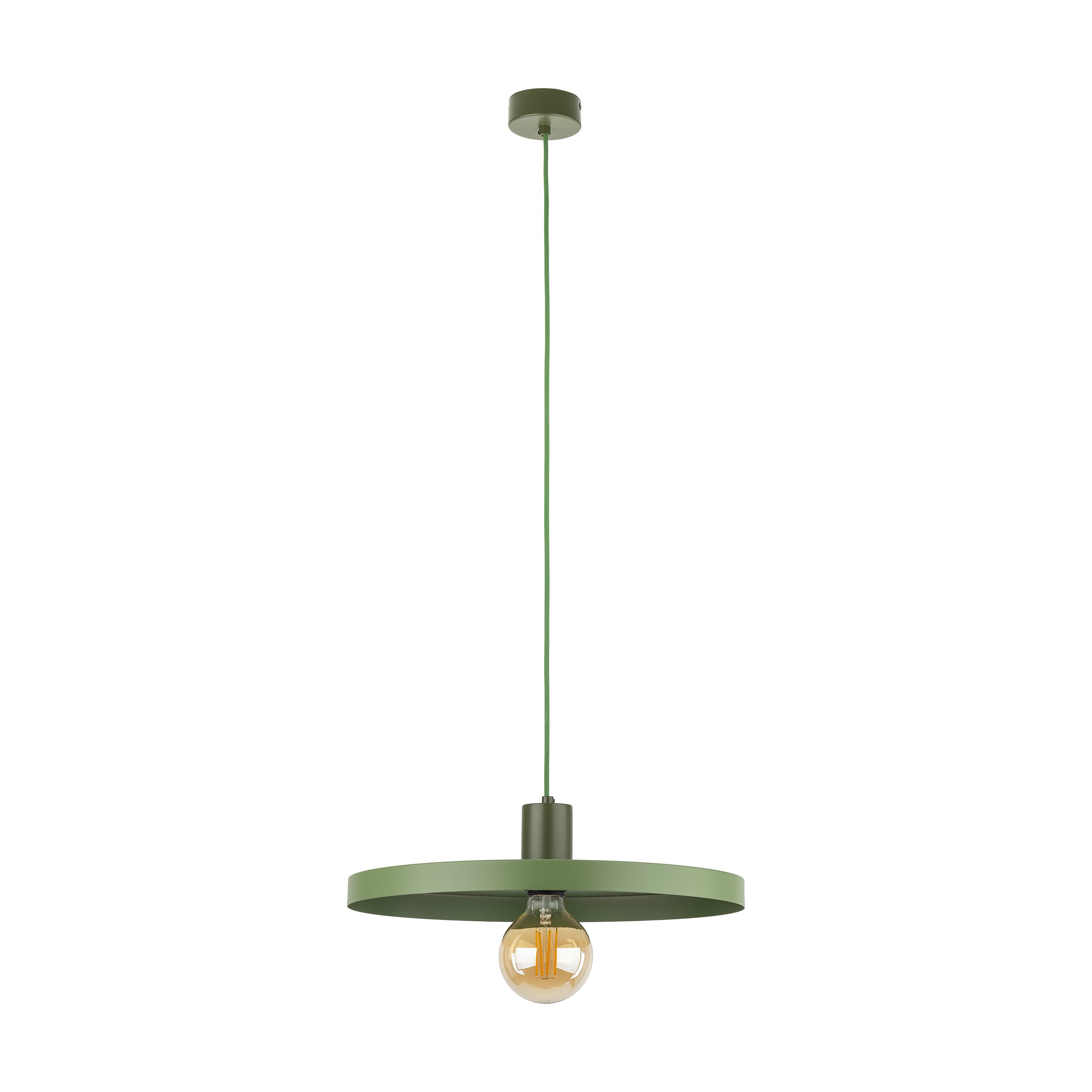 Lampă Suspendată Sila Verde Peapod 1Xe27 400