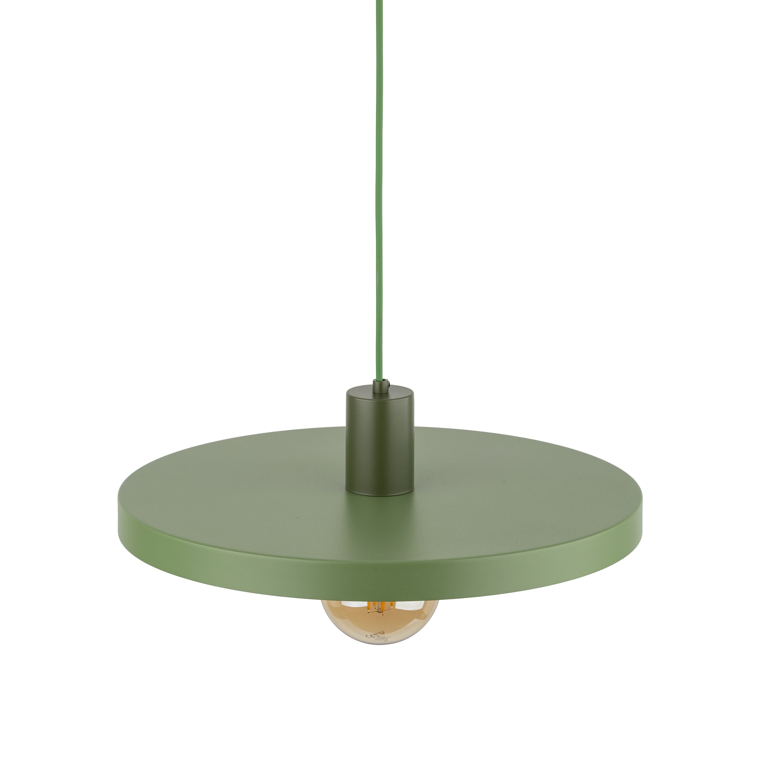 Lampă Suspendată Sila Verde Peapod 1Xe27 400