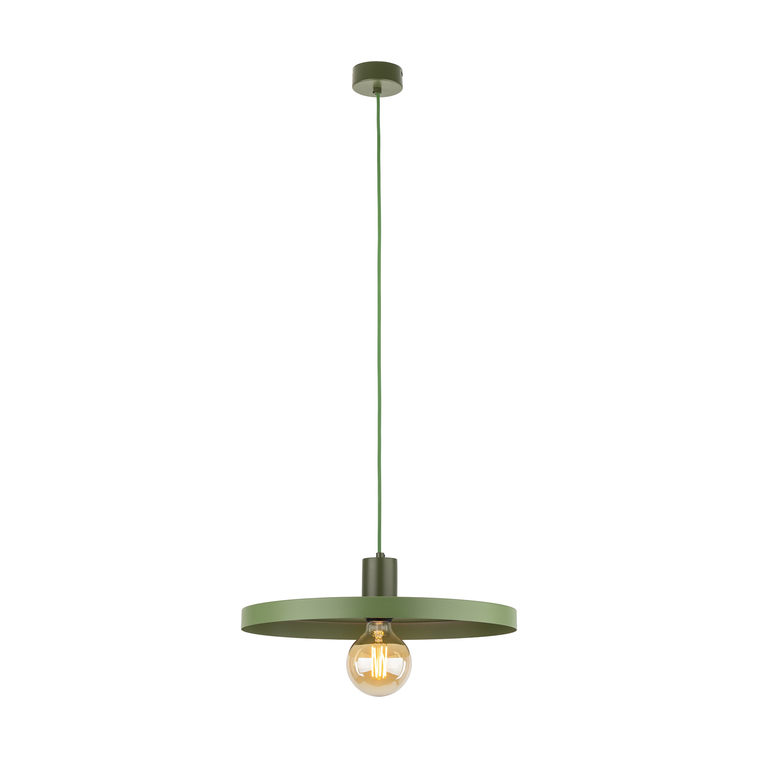 Lampă Suspendată Sila Verde Peapod 1Xe27 400