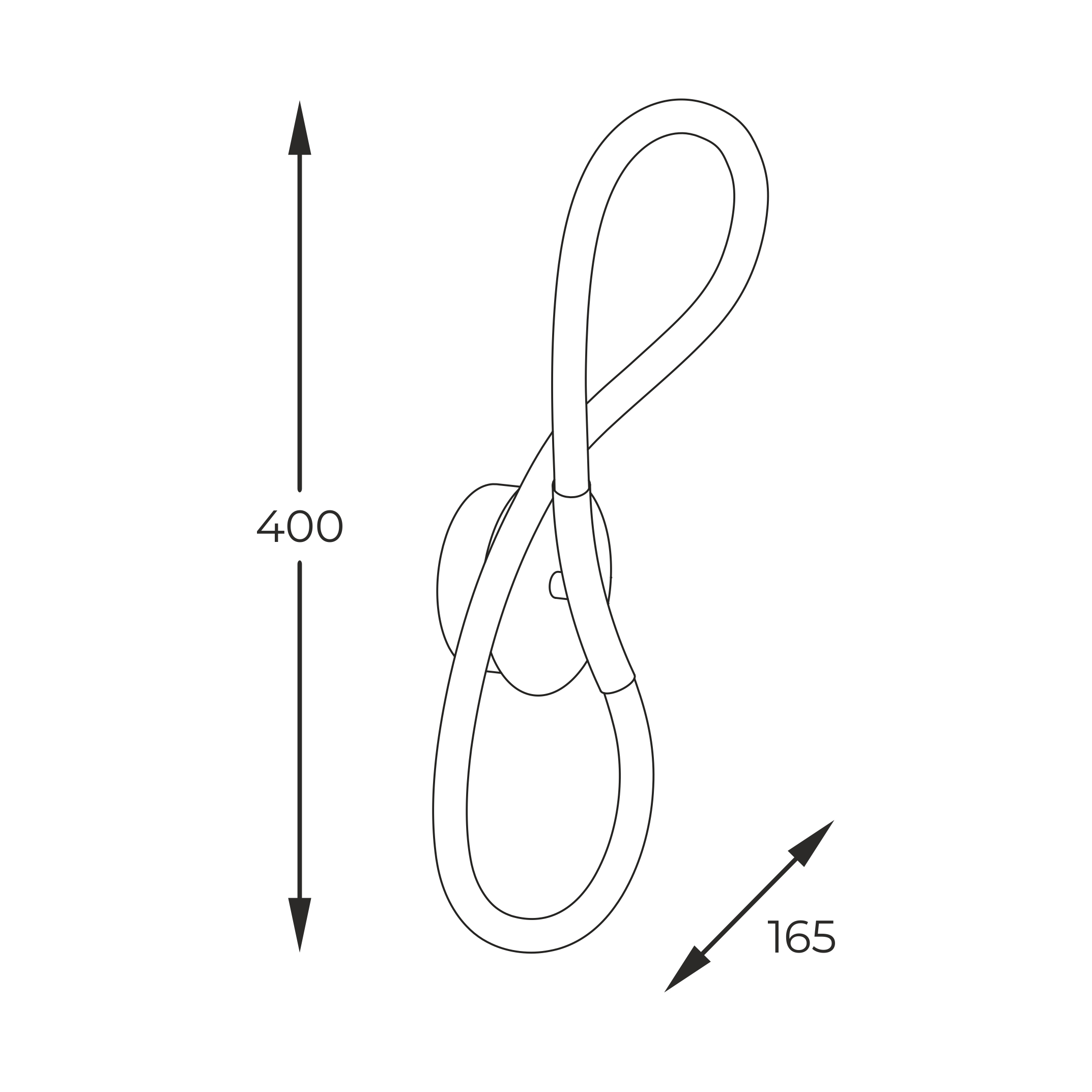 Aplica Balbo Auriu 20006W-Gd