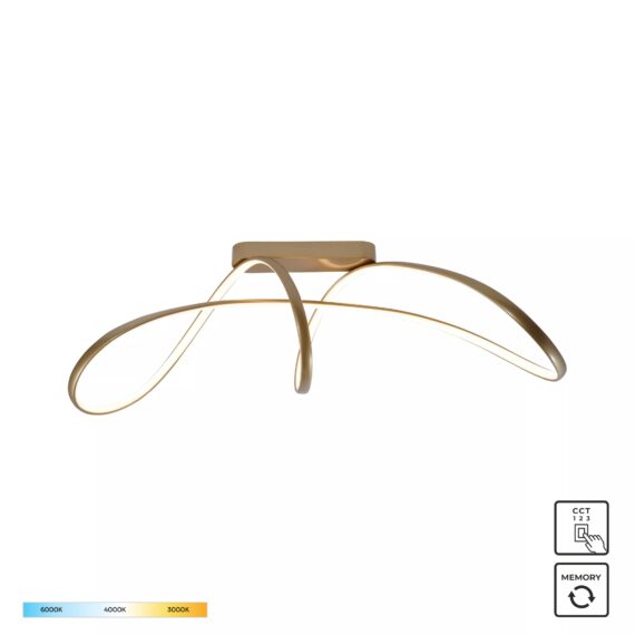 Plafoniera Fermi Auriu 20026C-Gd