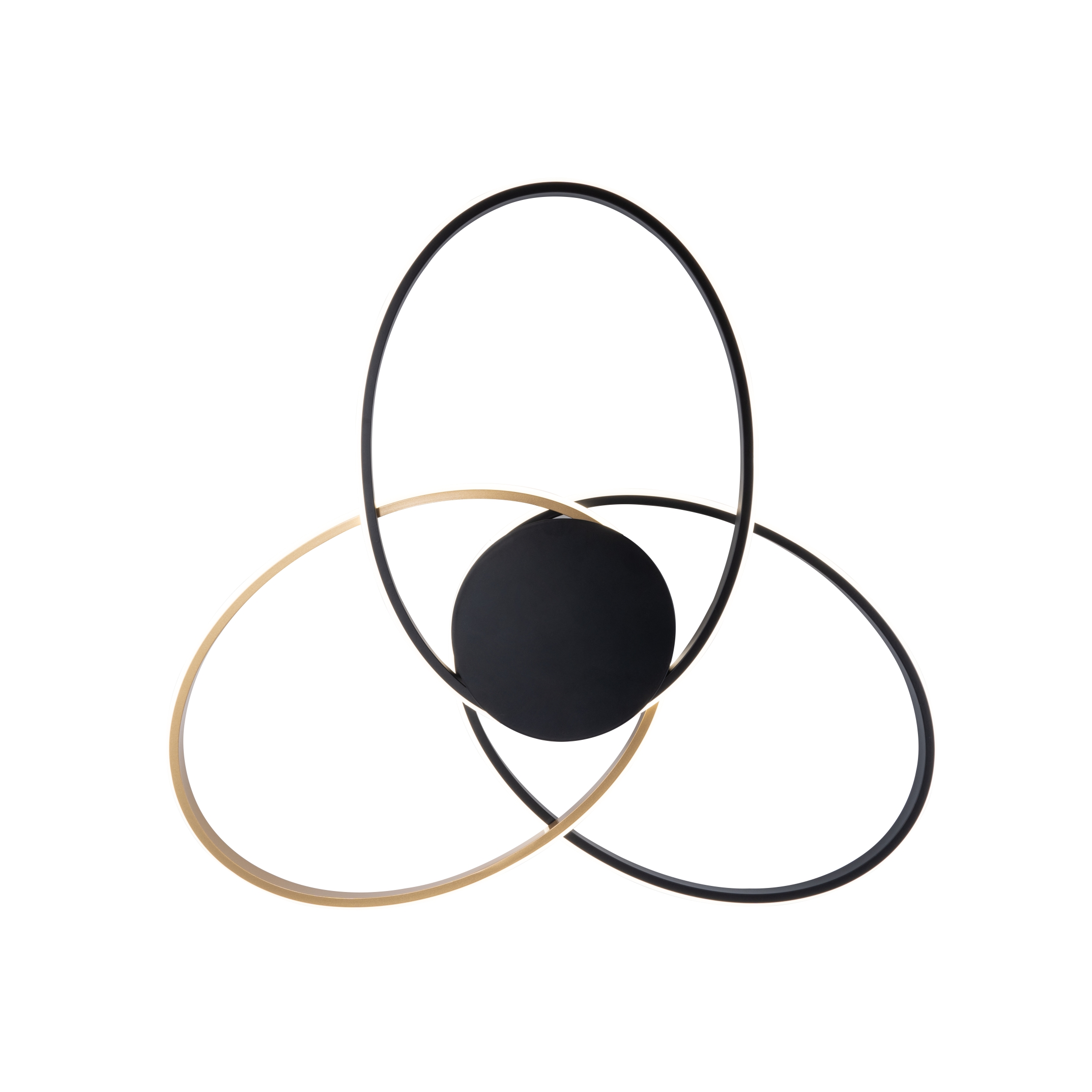 Plafoniera Bold Negru - Auriu 20169-Gd