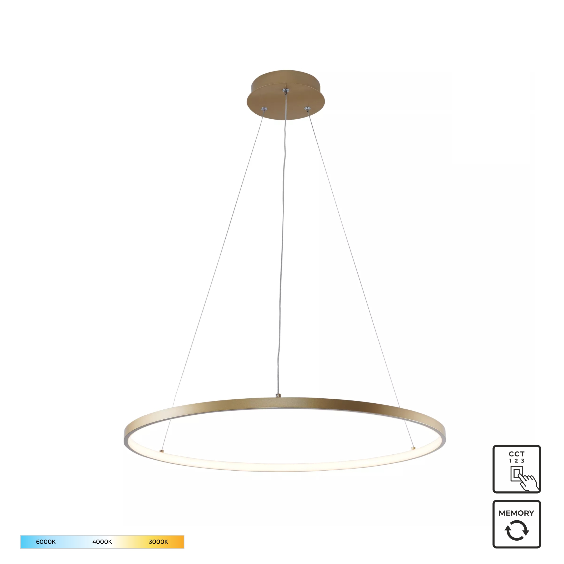 Lampa Suspendata Breno Auriu 2023201-Gd60