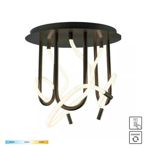 Plafoniera Balbo Negru 2023573-Bk