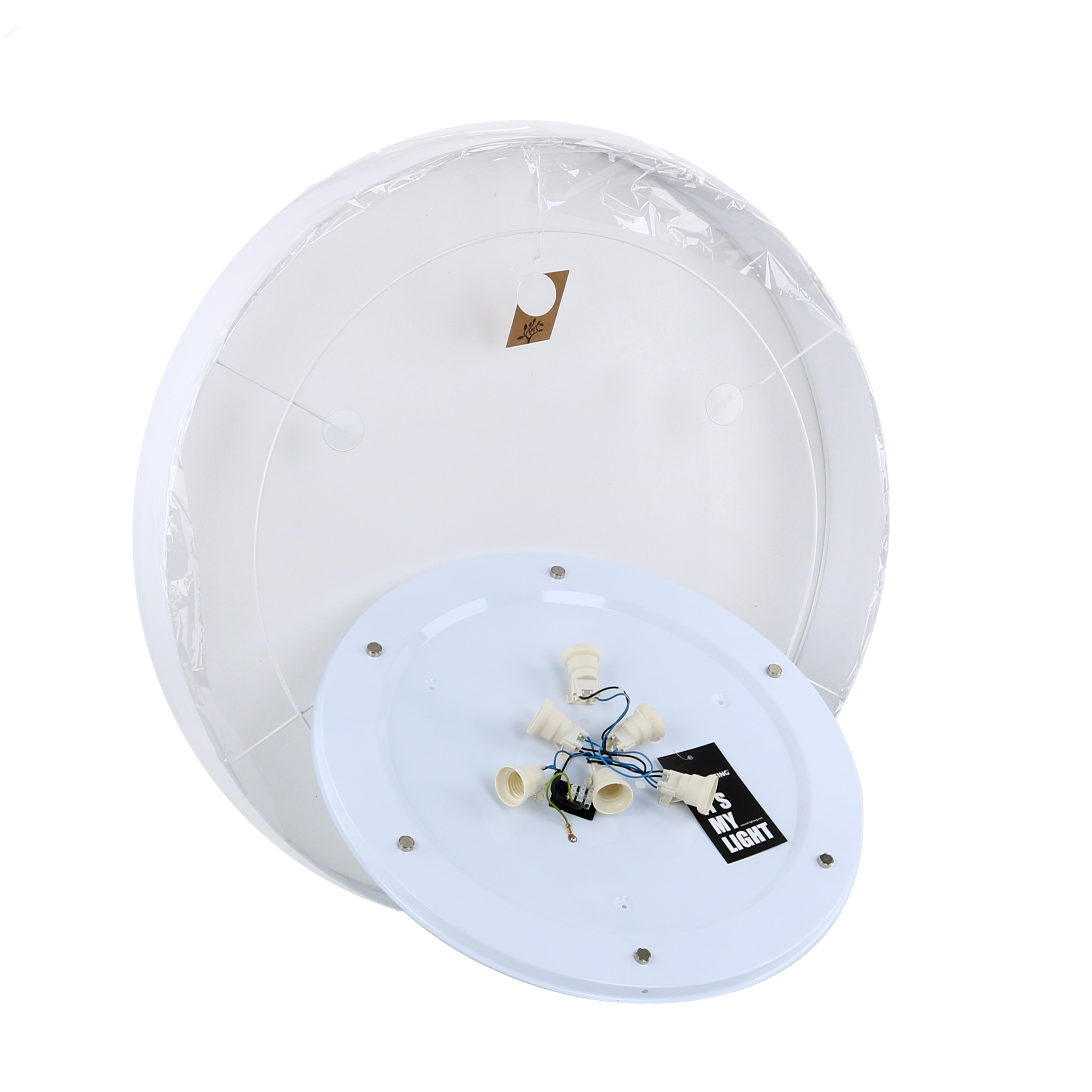 Plafoniera Rondo Alb 6 780