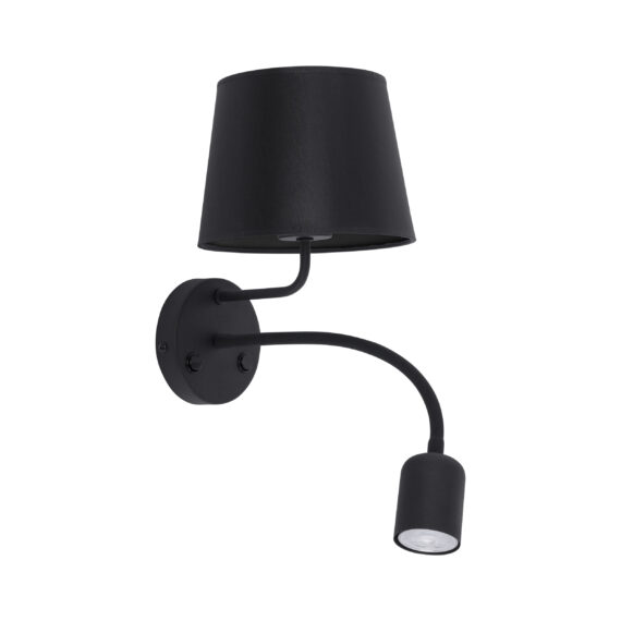 Lampa De Perete Maja 2 Negru E27 + Gu10