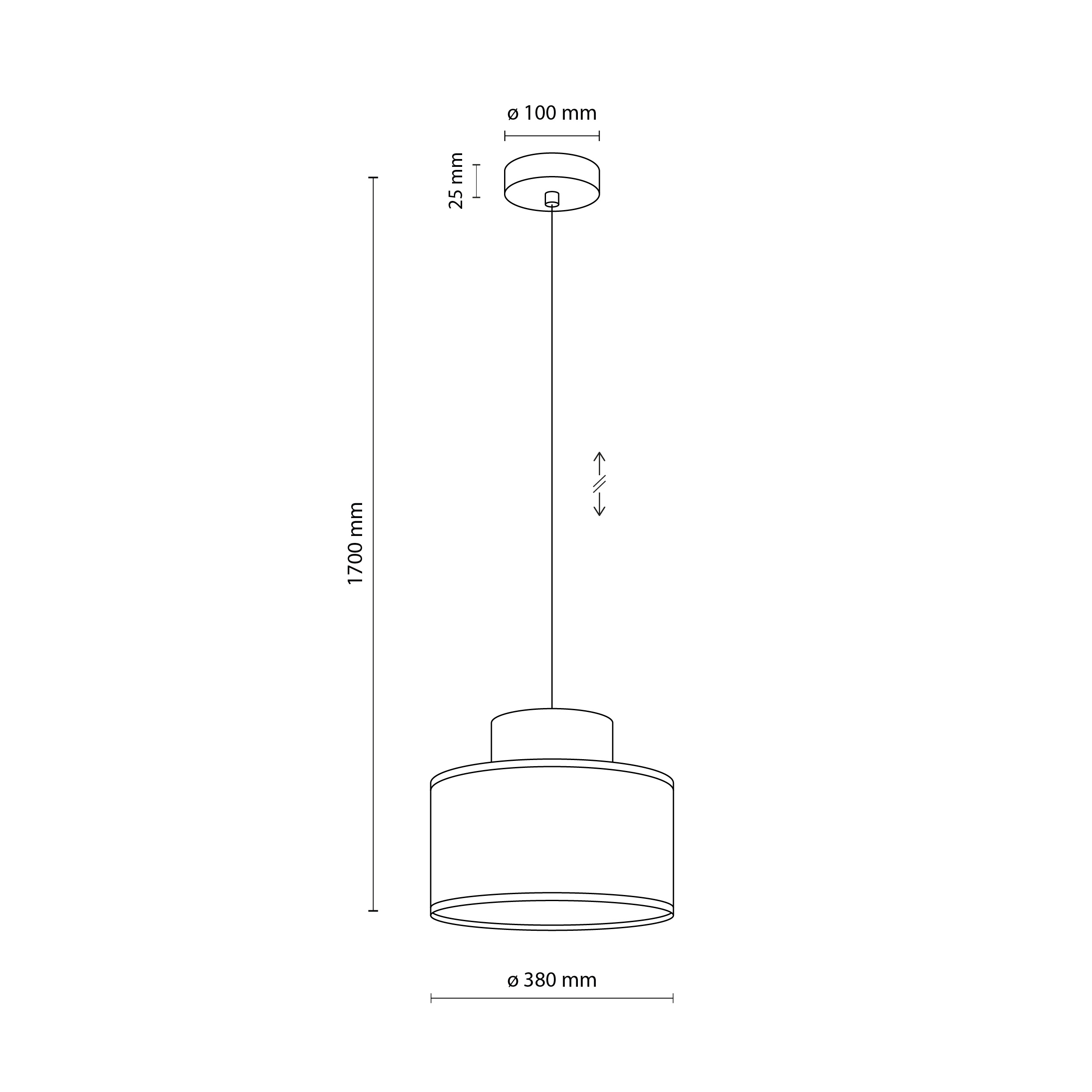 Lampa Suspendată Duo Juta Maro 1