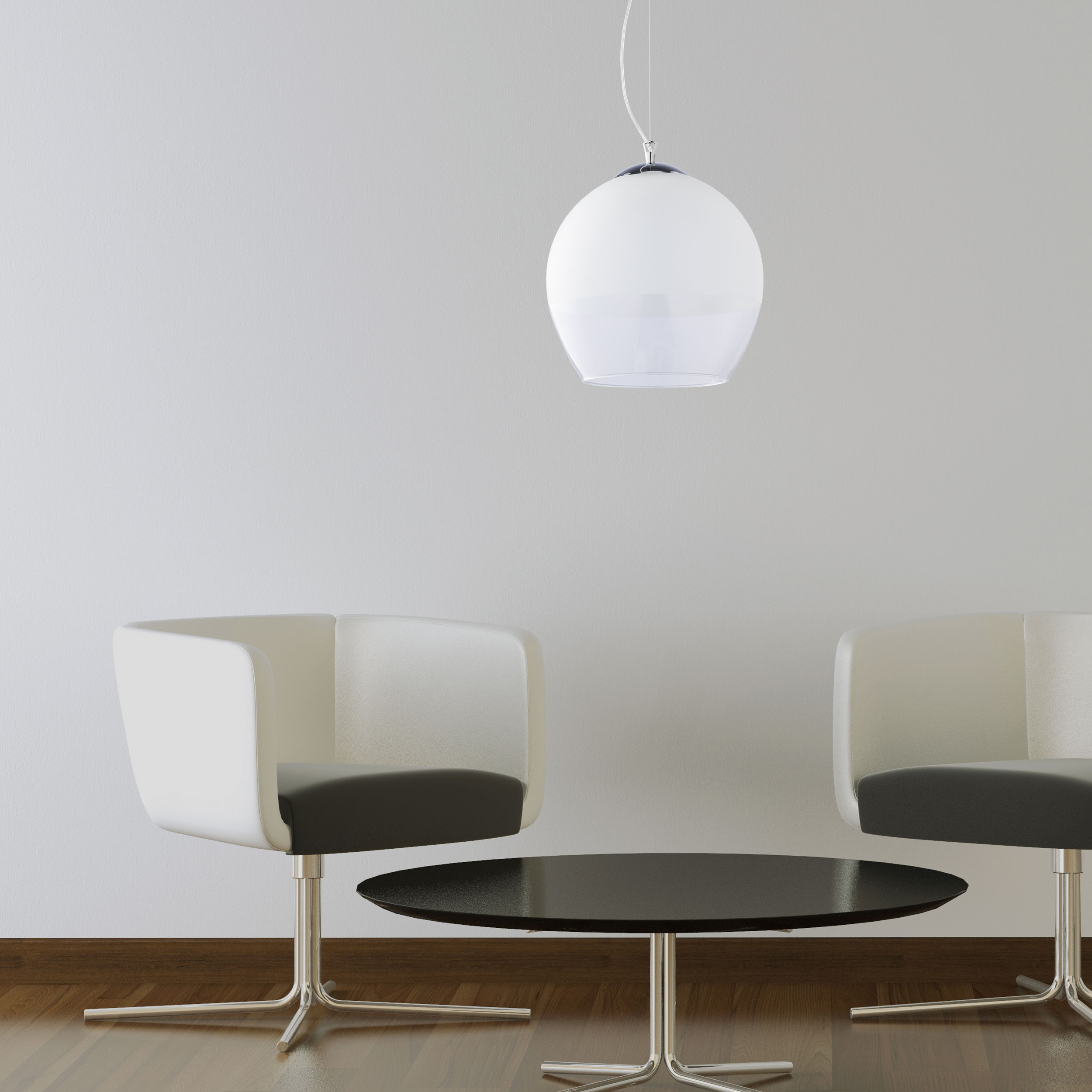 Lampa Suspendată Boulette 1 Transparent