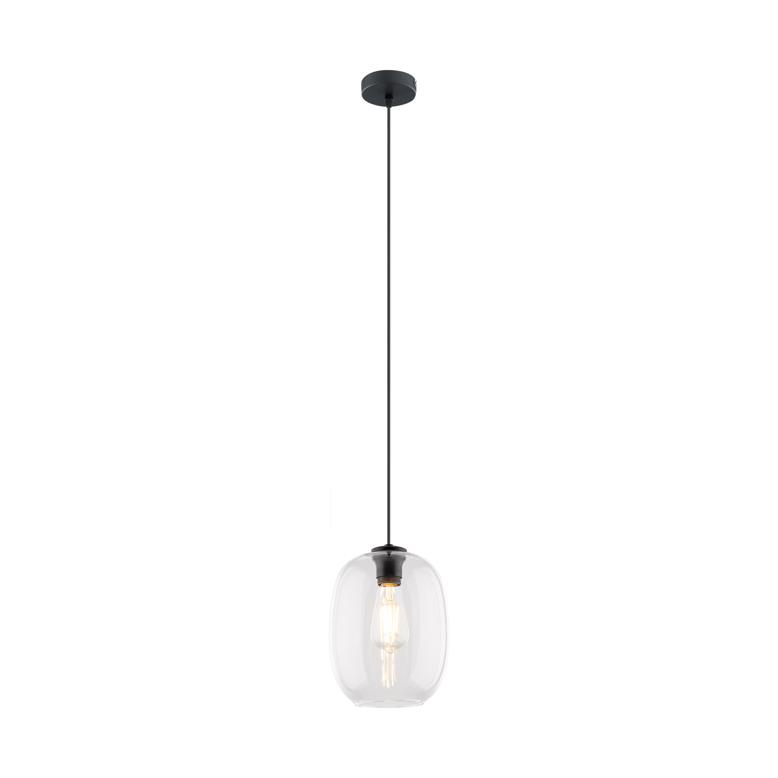 Lampa Suspendată Elio Transparent 1