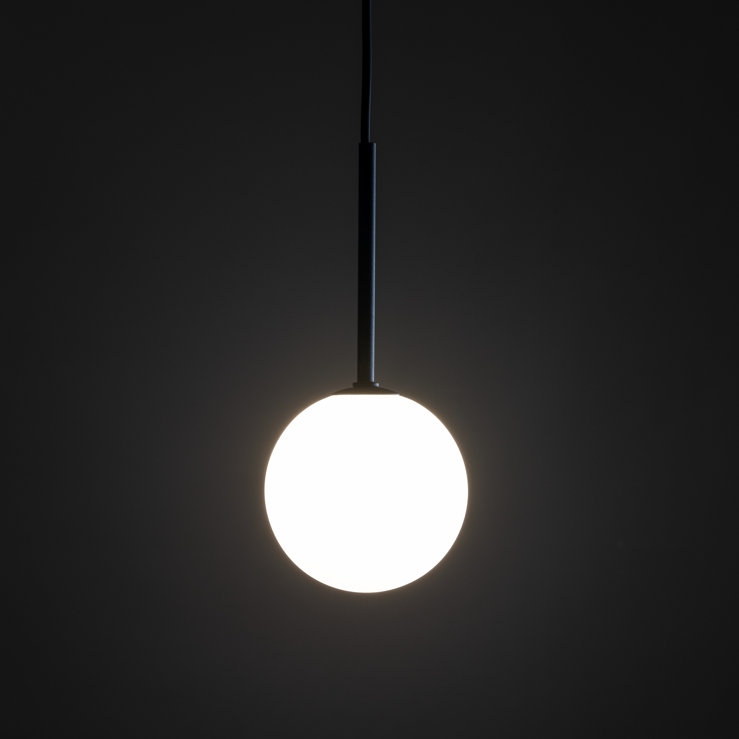 Lampa Suspendată Martin Negru Alb 1