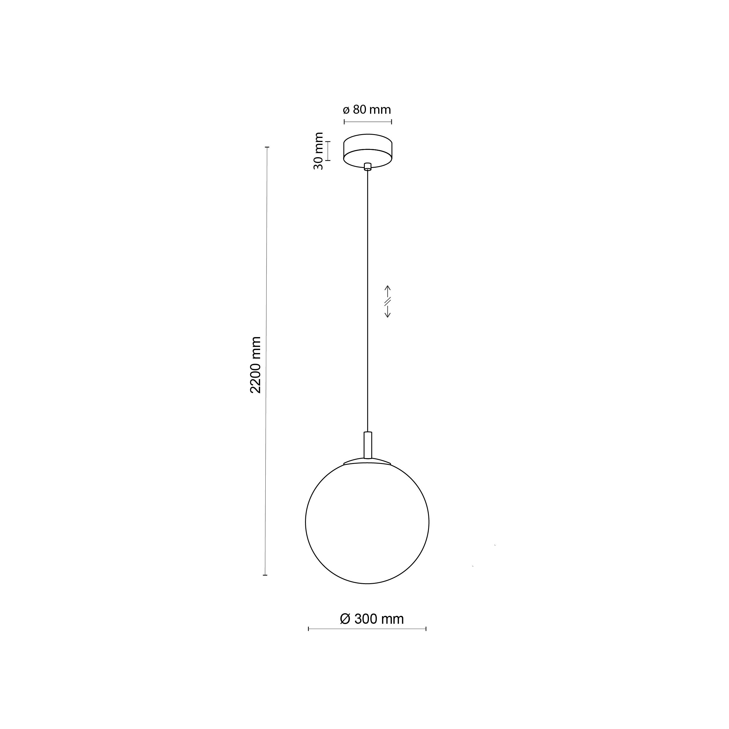Lampă Suspendată Cadix Auriu 1 300