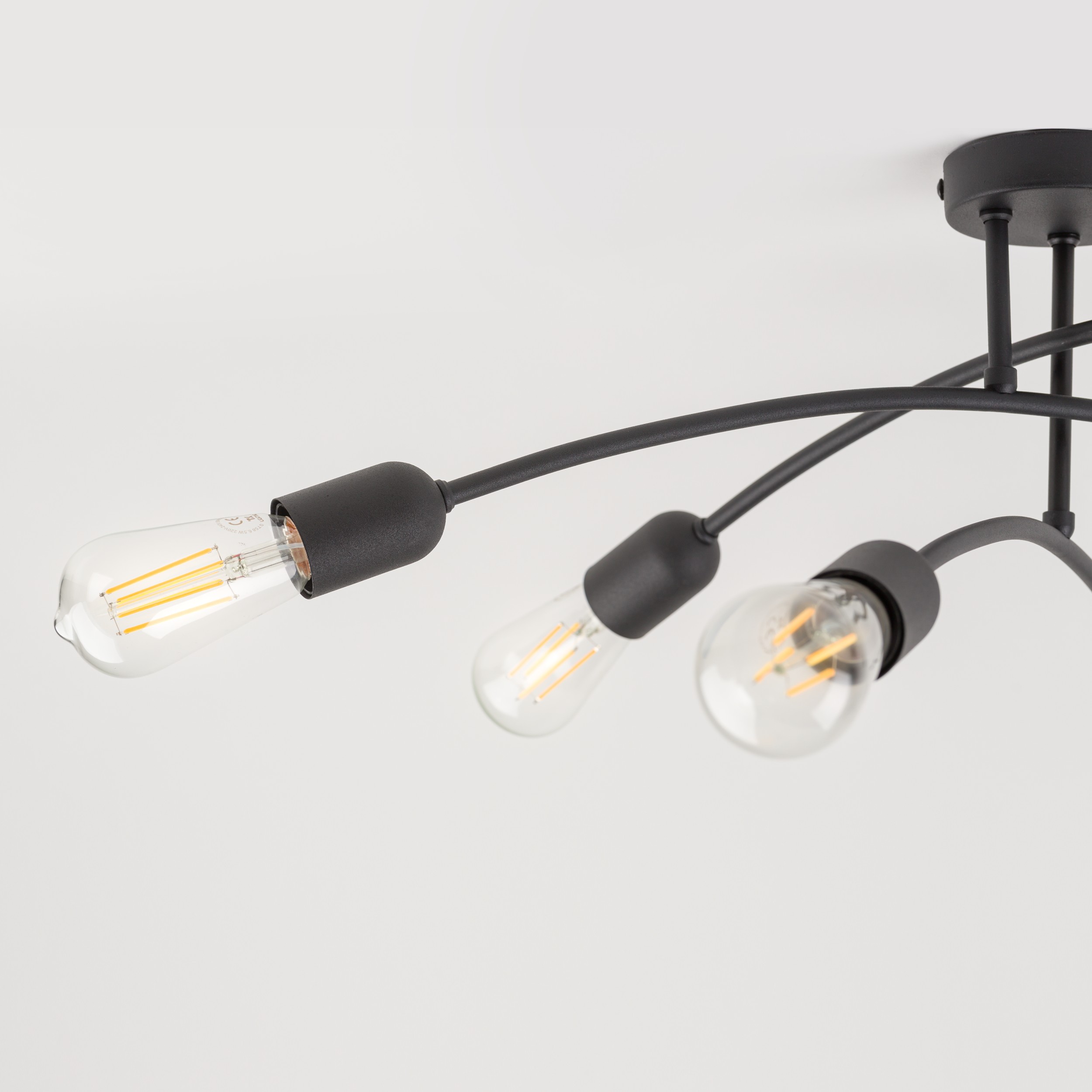 Plafoniera Helix Negru 6