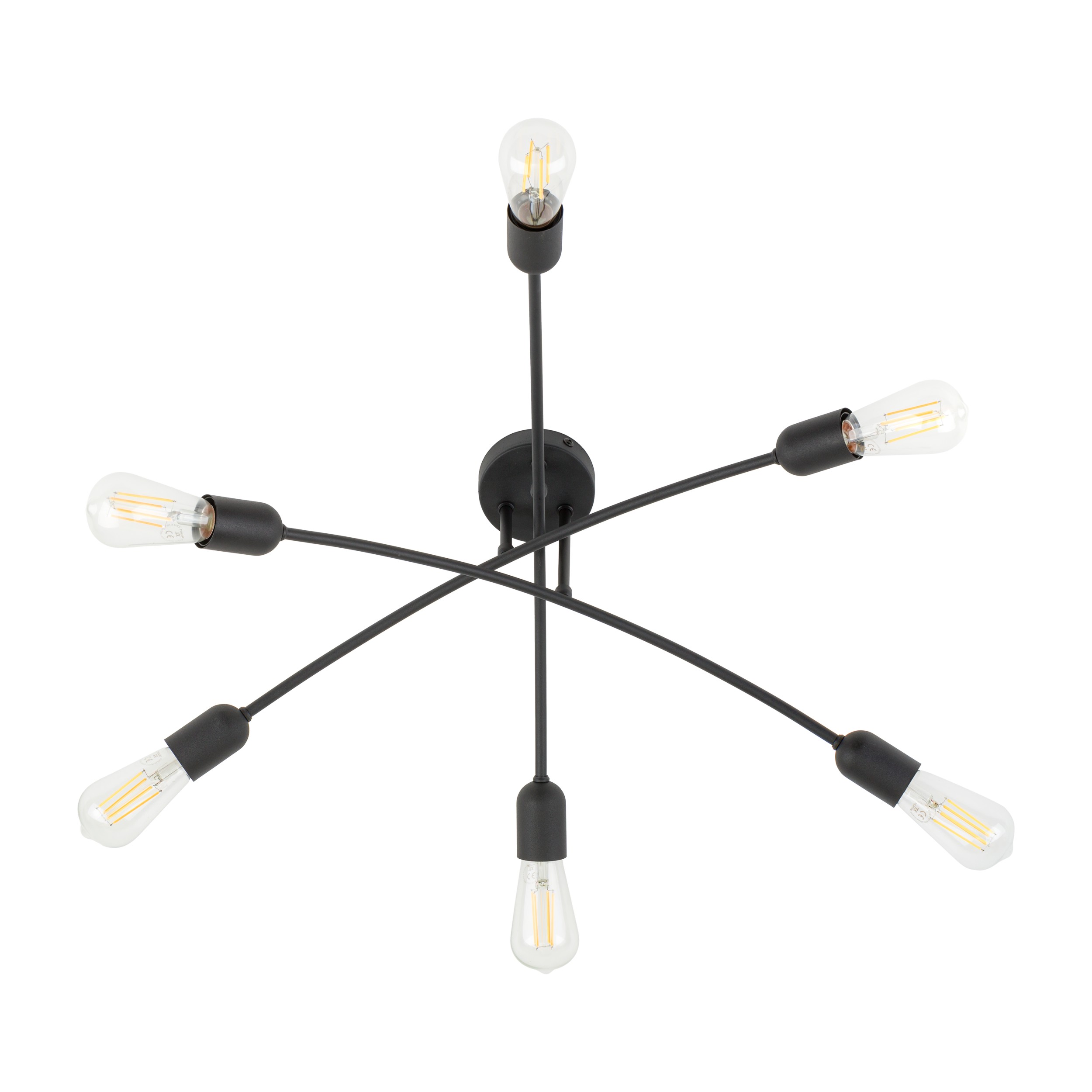 Plafoniera Helix Negru 6