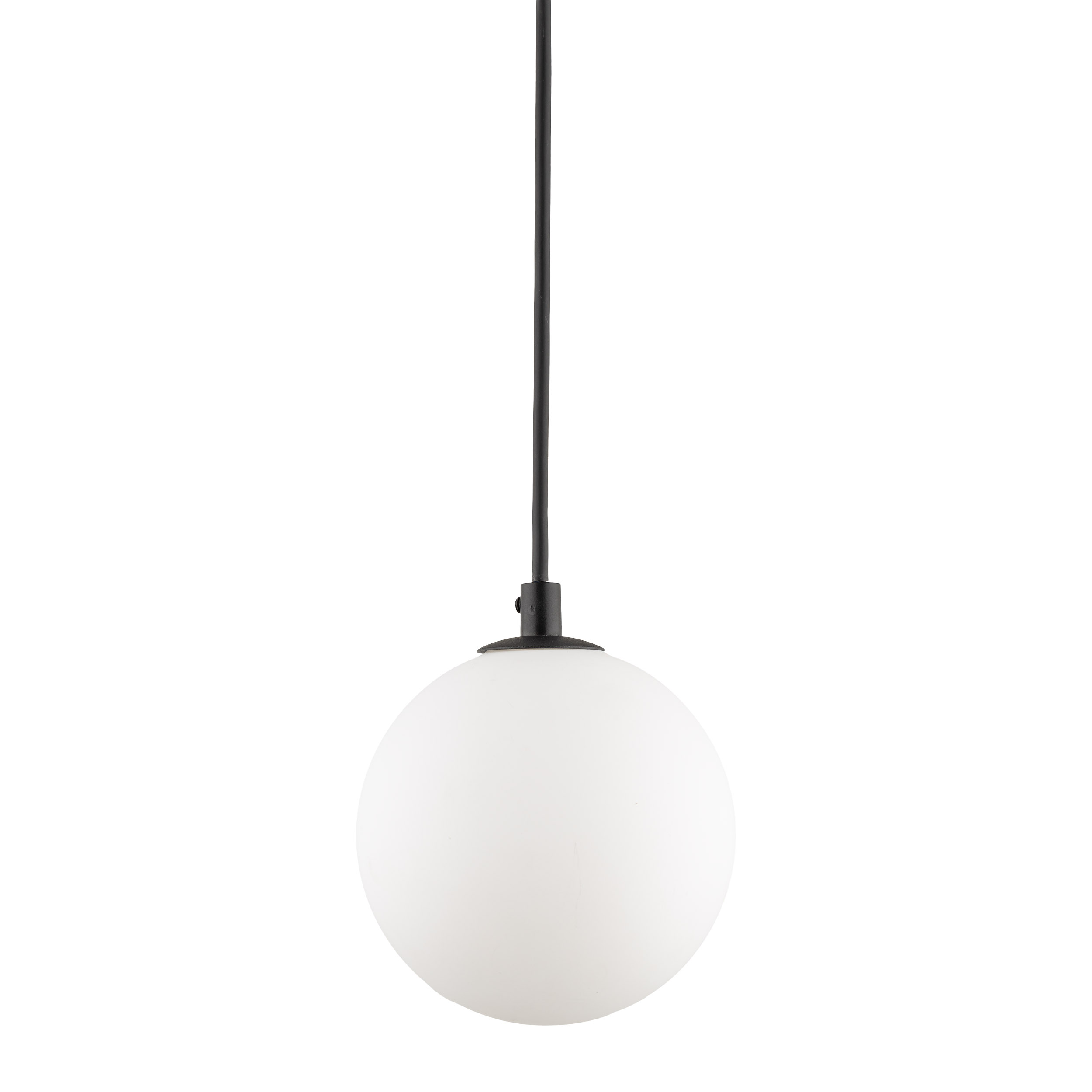 Lampă Suspendata Alb Tracer Negru Alb Sticla 1 G9