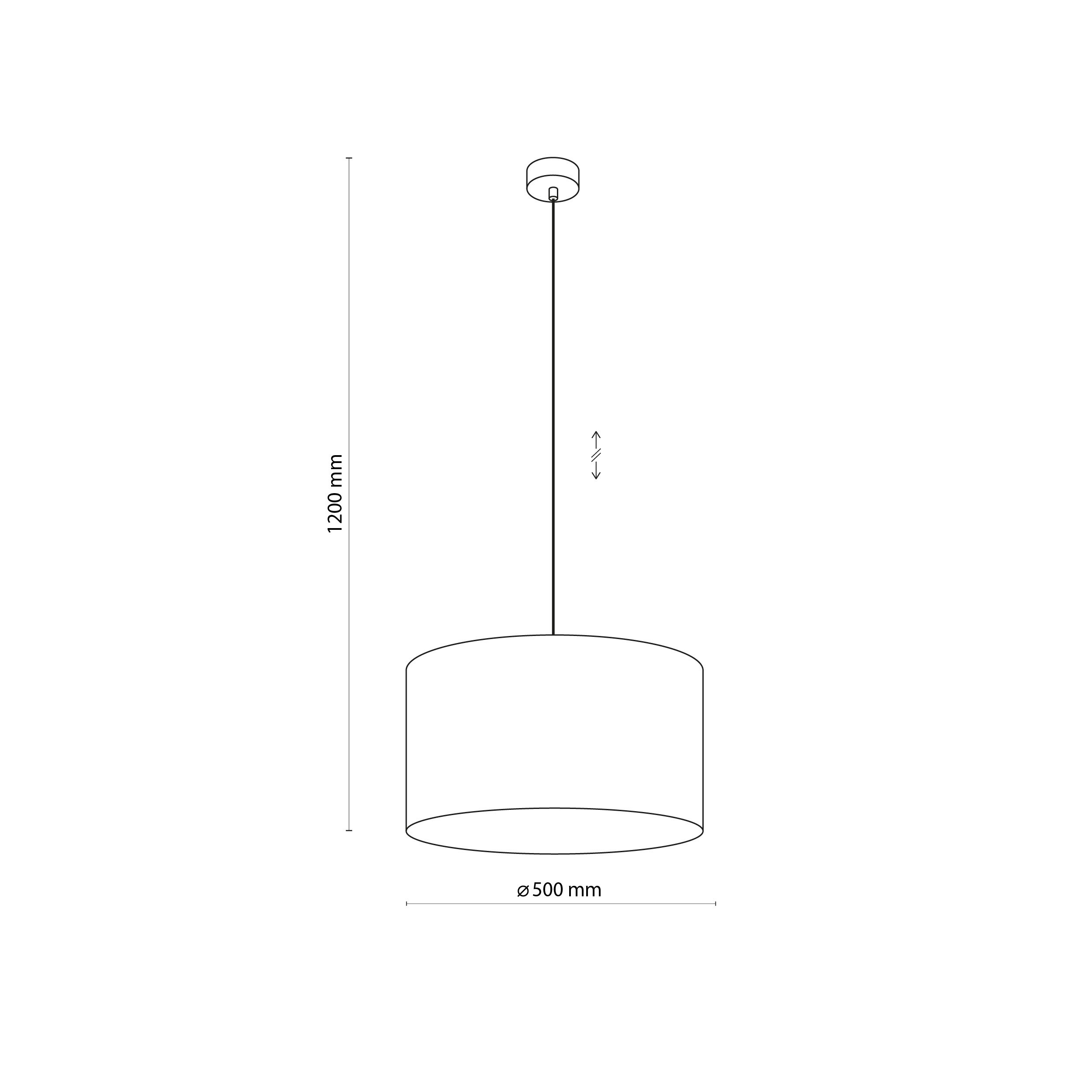 Lampă Suspendată Moreno 3 500
