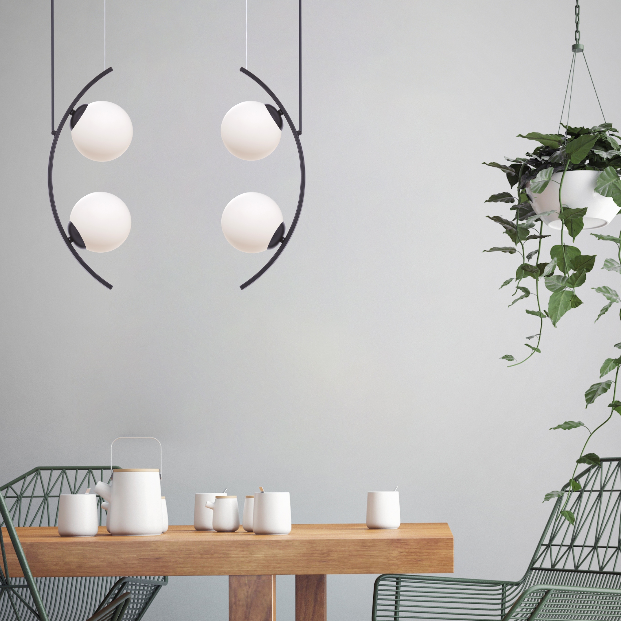Lampa Suspendata Helix 4 / Lampa Suspendata 5016
