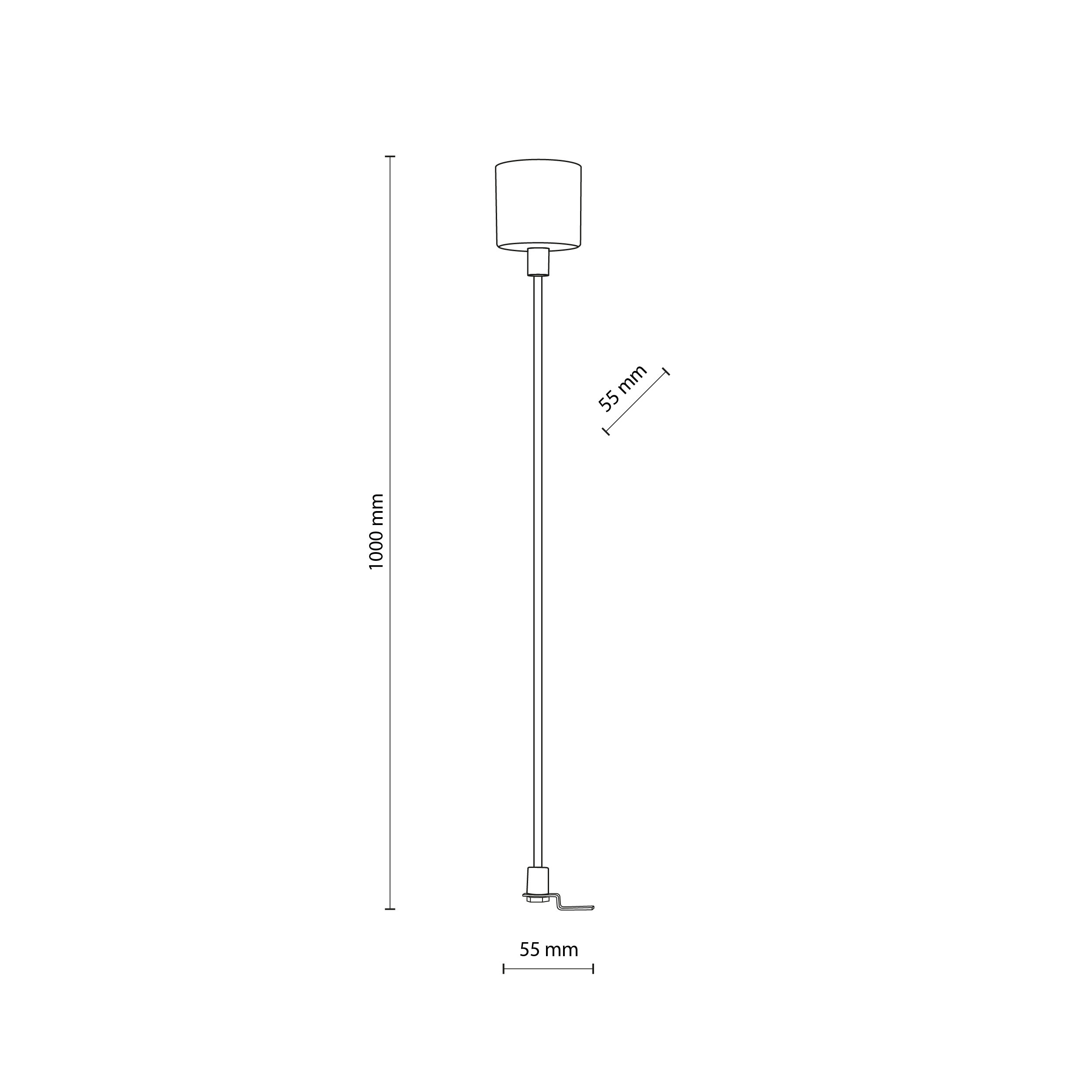 Cablu De Alimentare Tracer Negru 1M