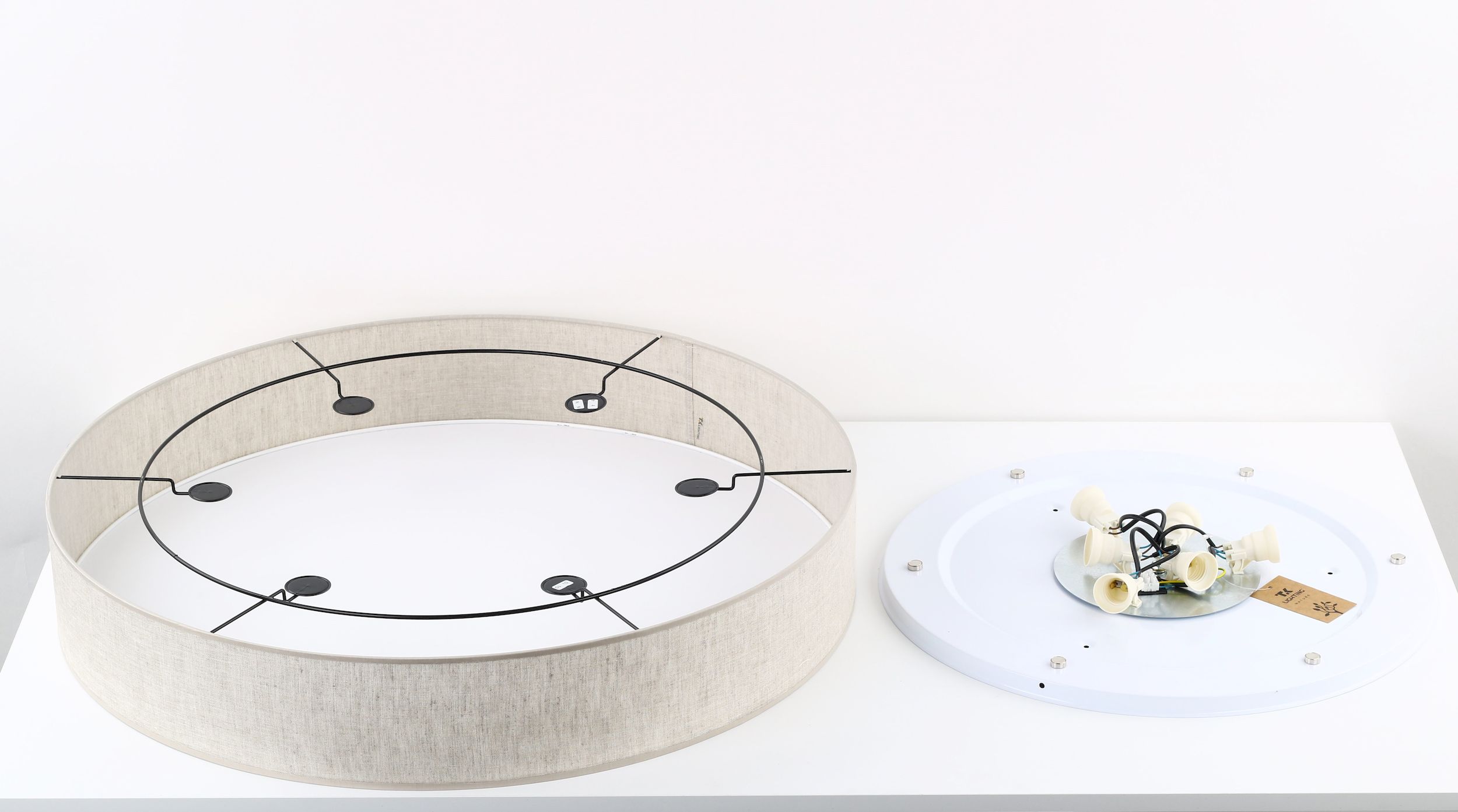 Plafoniera Rondo Crem - In 6 780