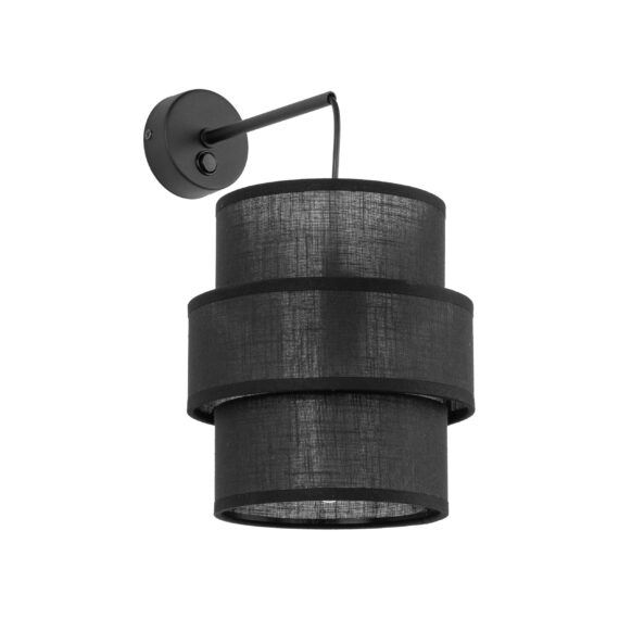 Lampa De Perete Calisto Negru 1