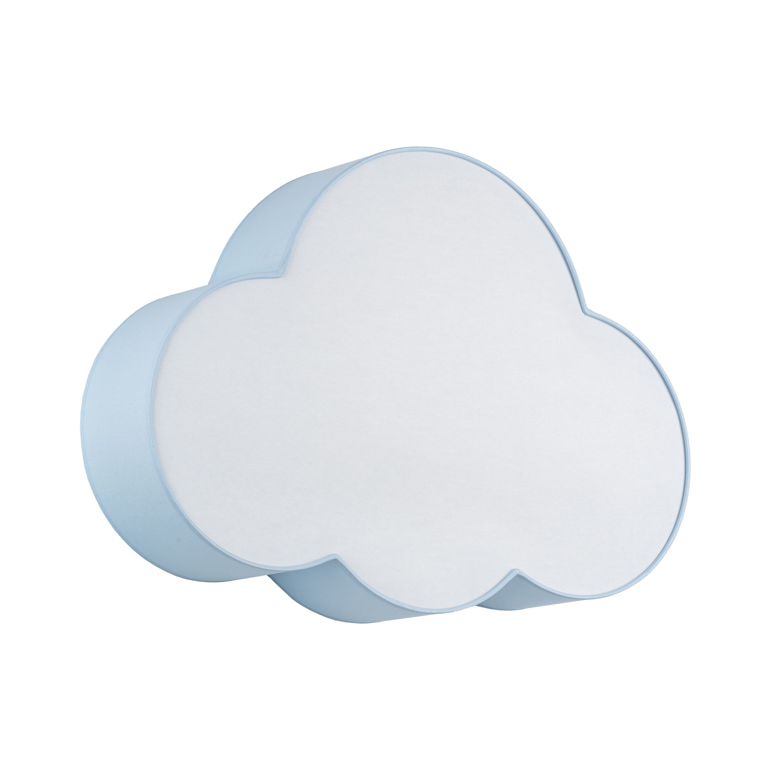 Plafoniera Cloud 4 Albastru Pastel