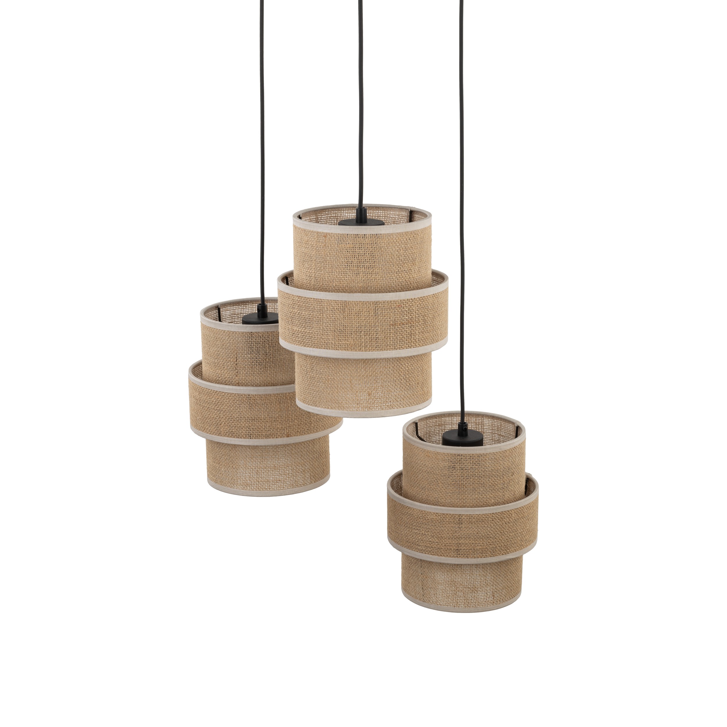 Lampa Suspendată Calisto Juta 3 Rotund