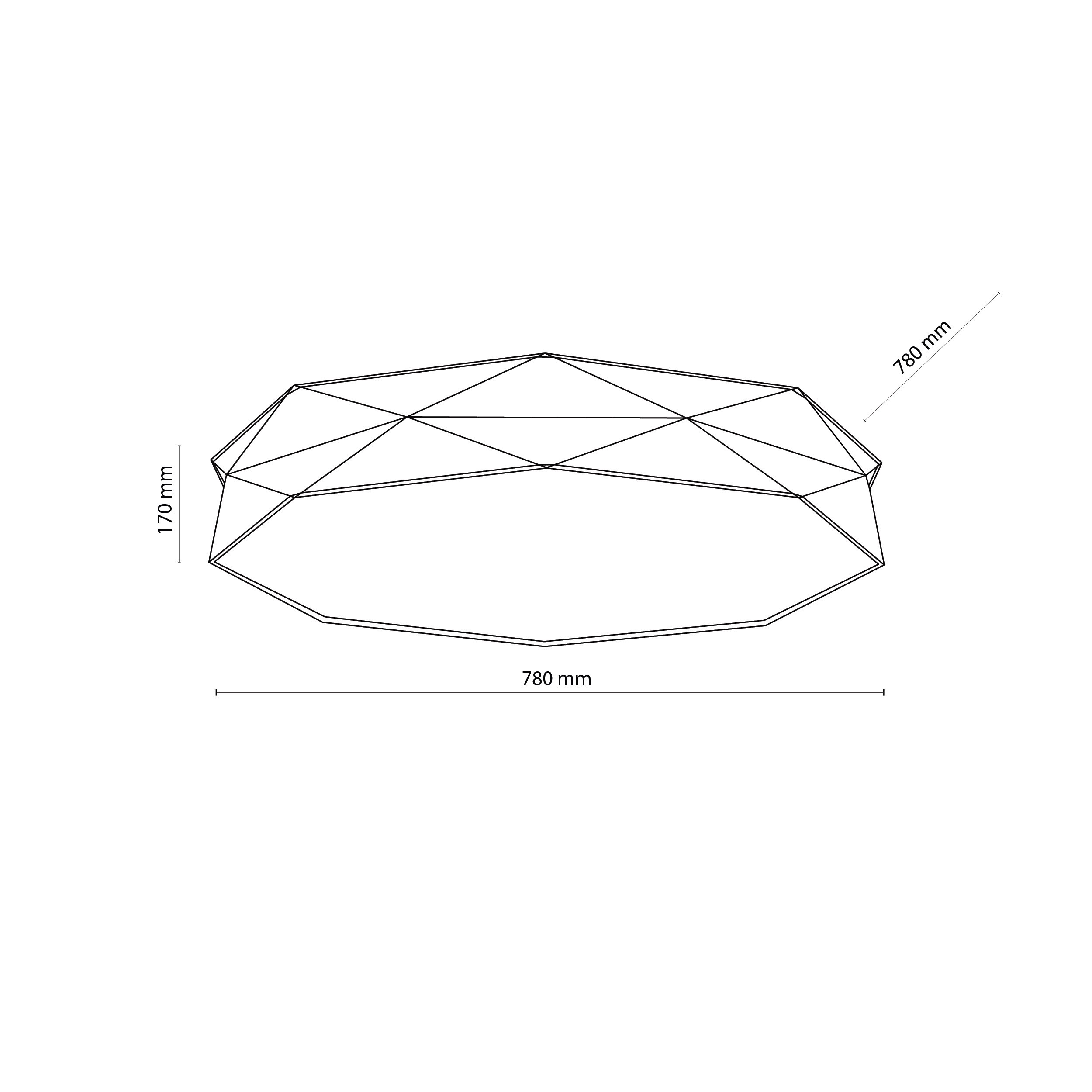 Plafoniera Kantoor Nature 6 780