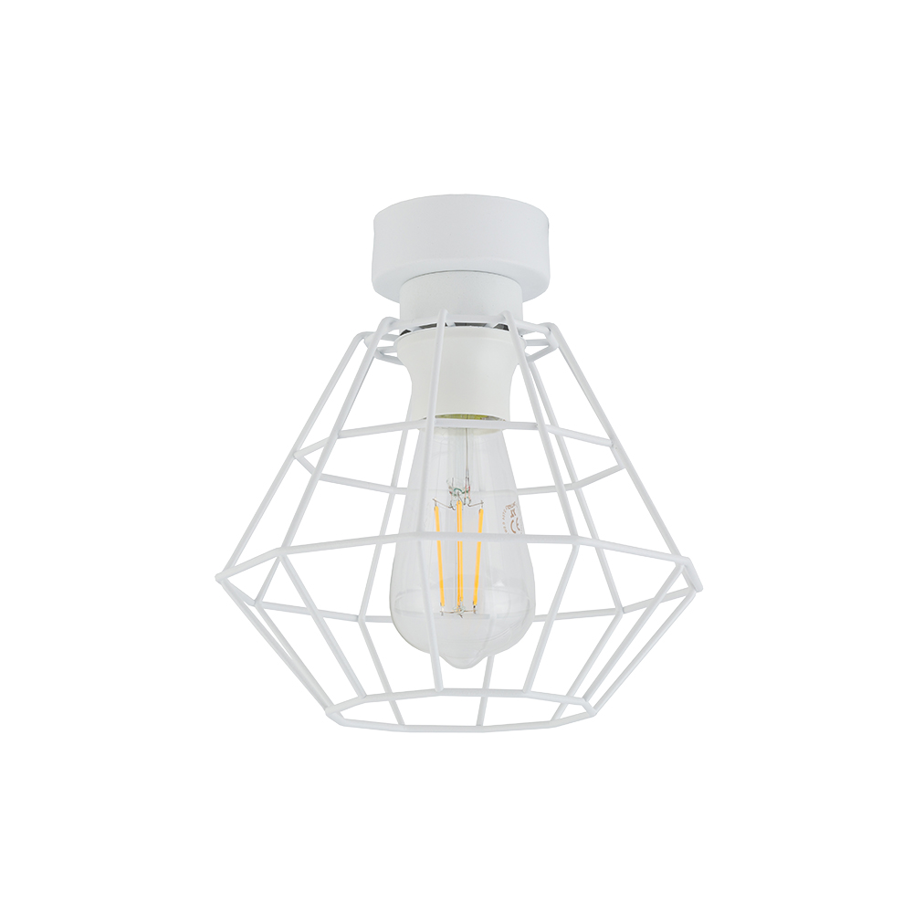 Plafoniera Diamond New 1 M Alb