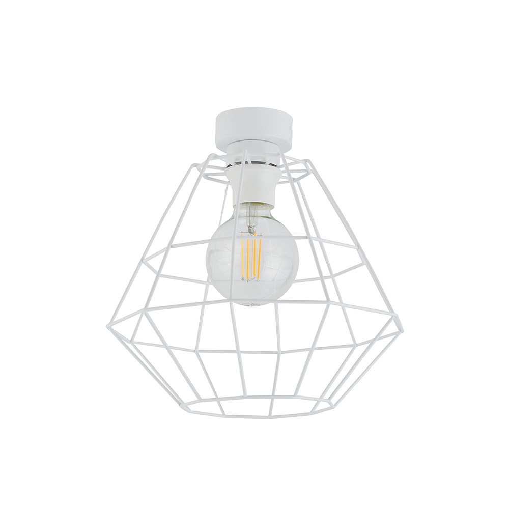 Plafoniera Diamond New 1 D Alb