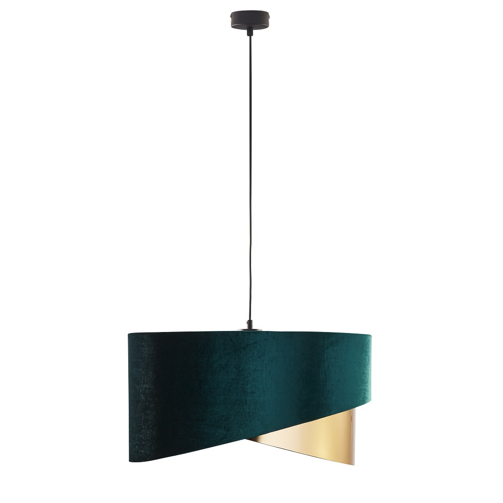 Lampa Suspendată Tercino 3 Taiata 500 Verde/Auriu